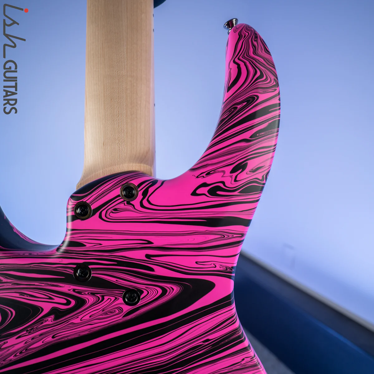 Dingwall NG-3 Matte Pink Swirl 5-String Bass B-Stock - Image 9