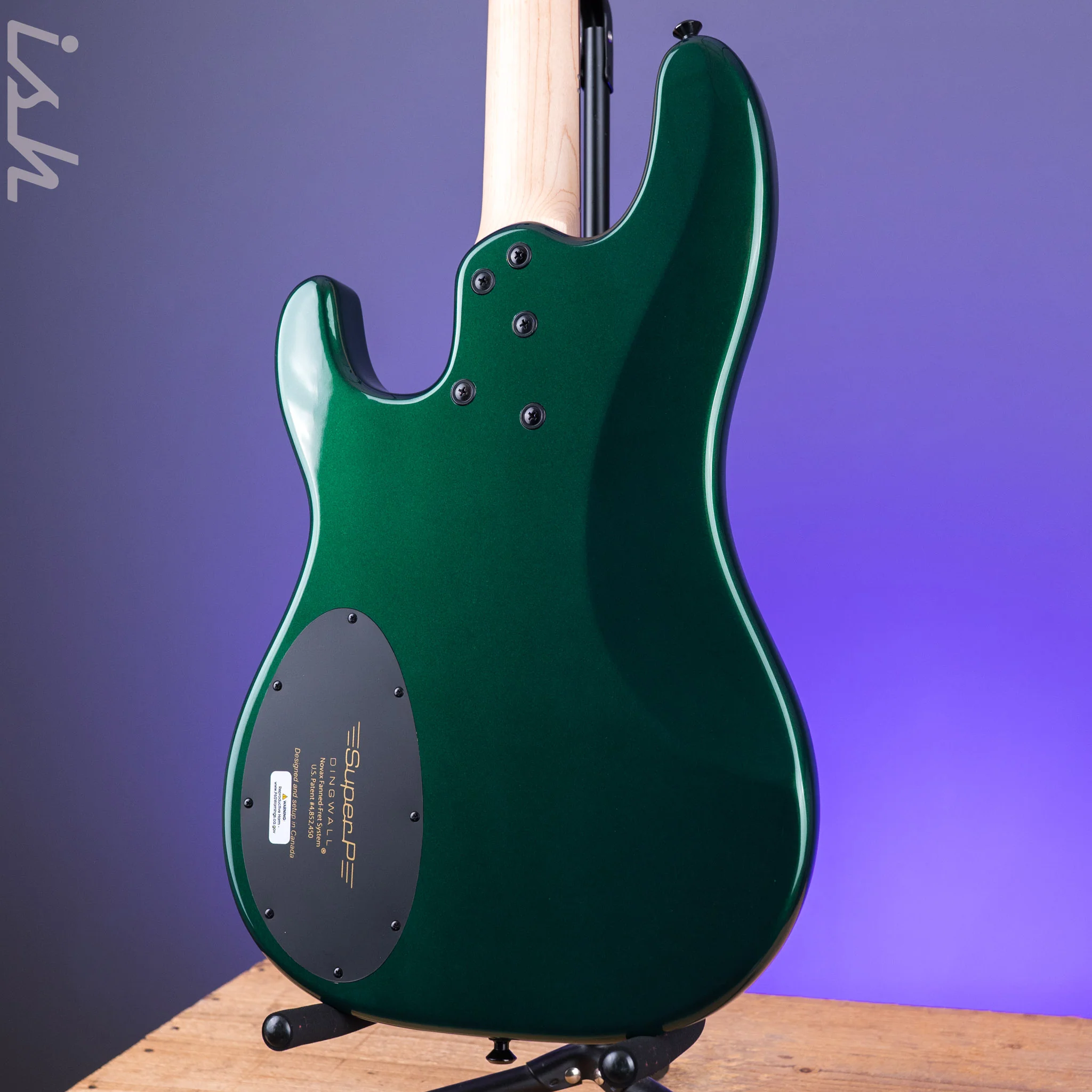 Dingwall SP1 4-String Bass Dark Candy Green B-Stock - Image 8