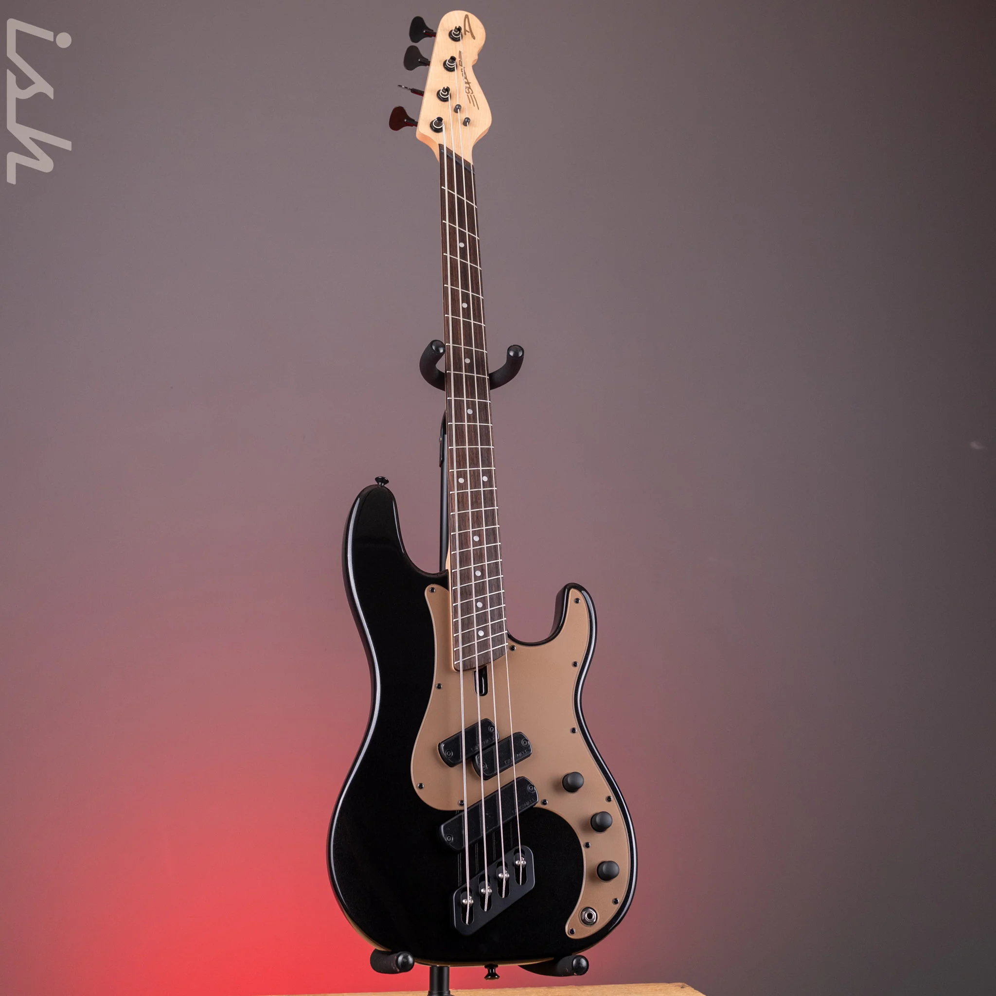 Dingwall SP1 4-String Bass Gloss Metallic Black - Image 2