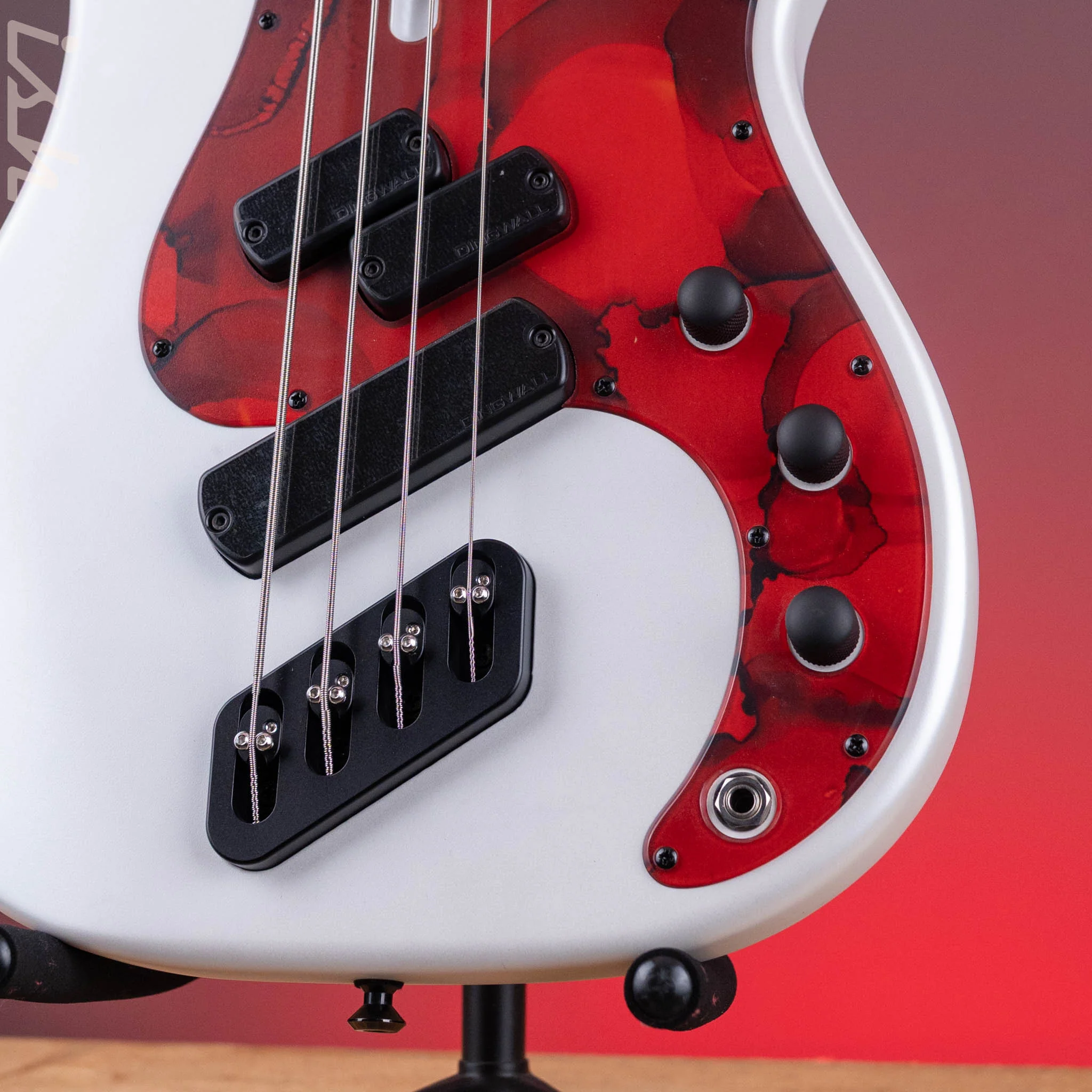 Dingwall SP1 4-String Bass Matte Ducati Pearl White - Image 5