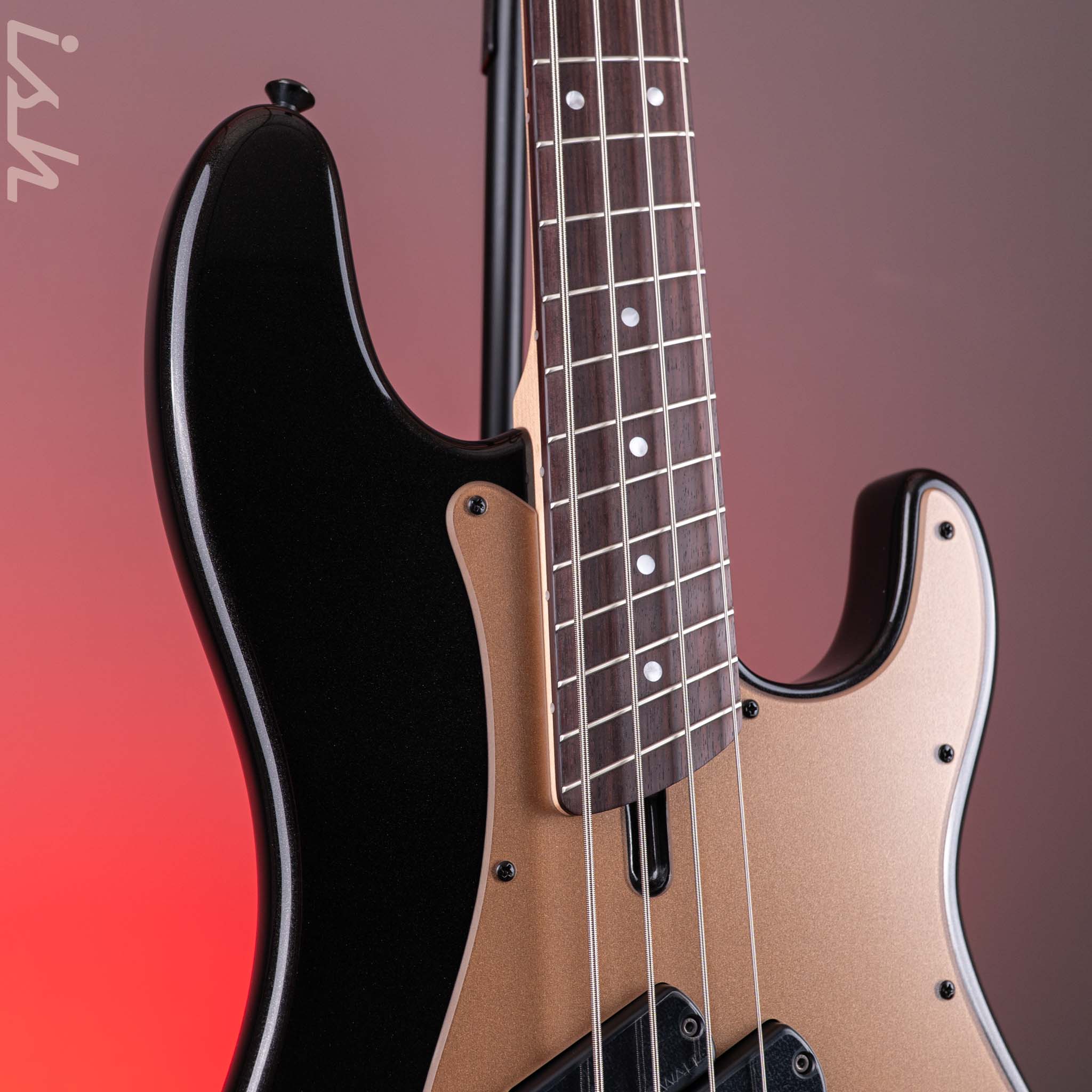 Dingwall SP1 4-String Bass Metallic Black - Image 4
