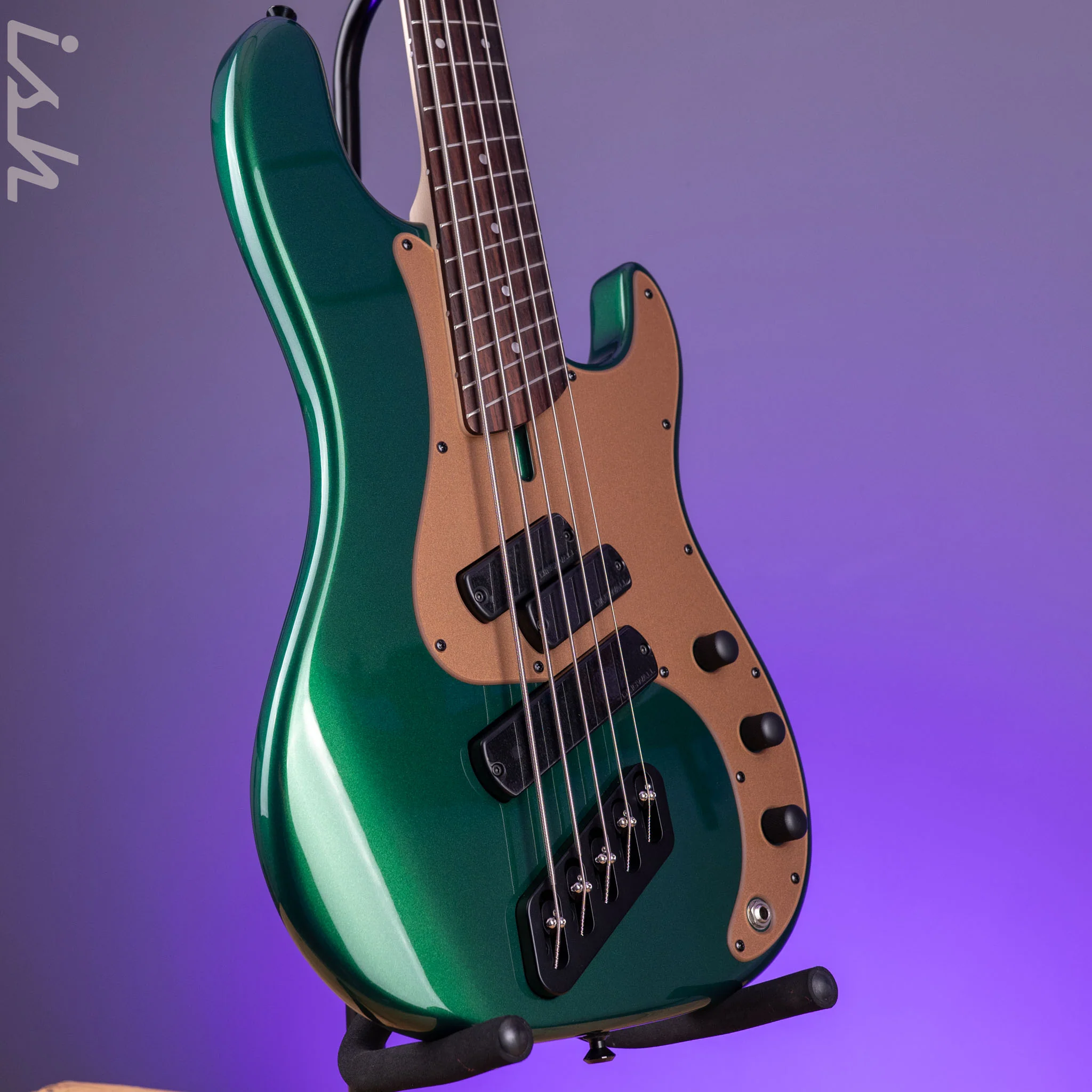 Dingwall SP1 5-String Bass Dark Candy Green - Image 3