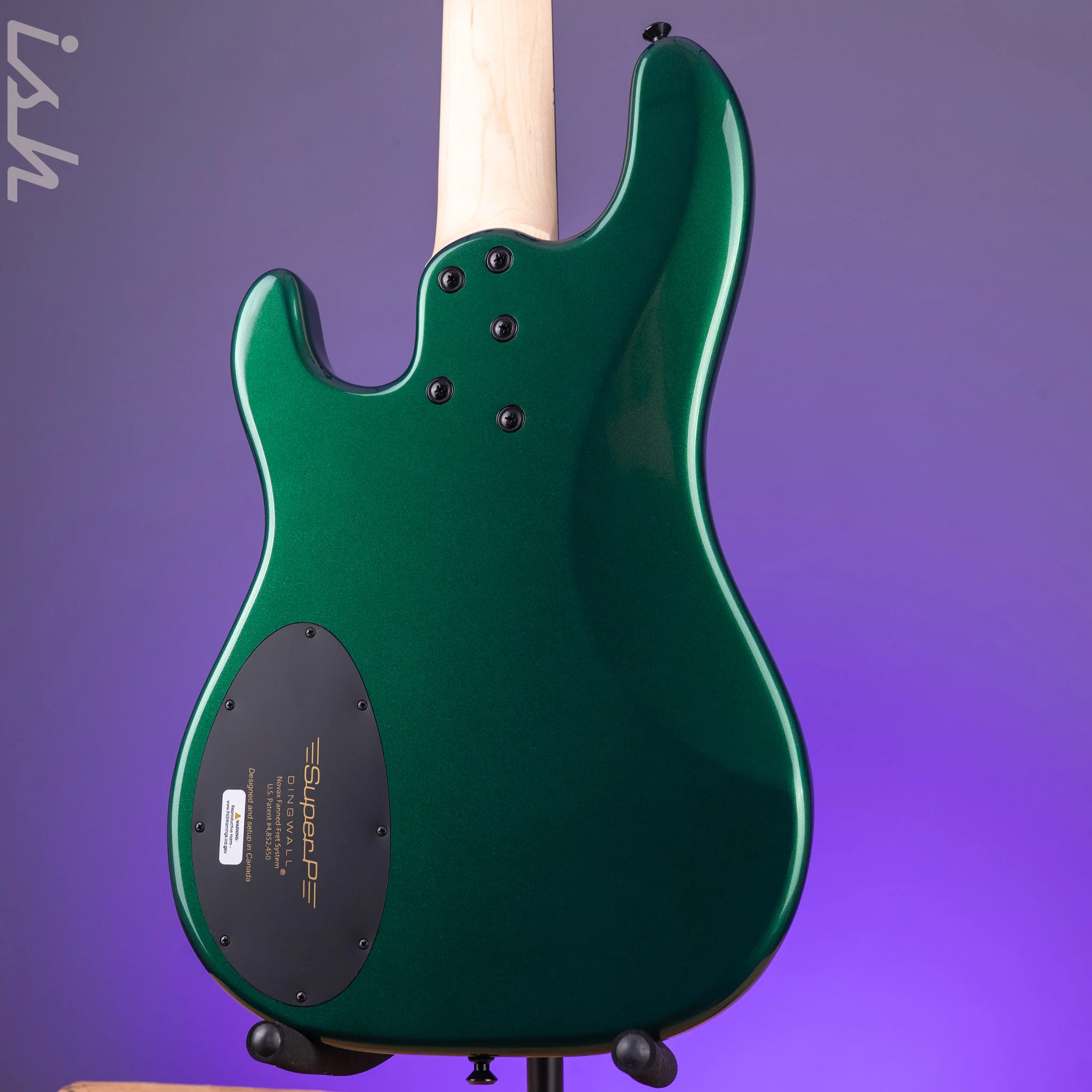 Dingwall SP1 5-String Bass Dark Candy Green - Image 9