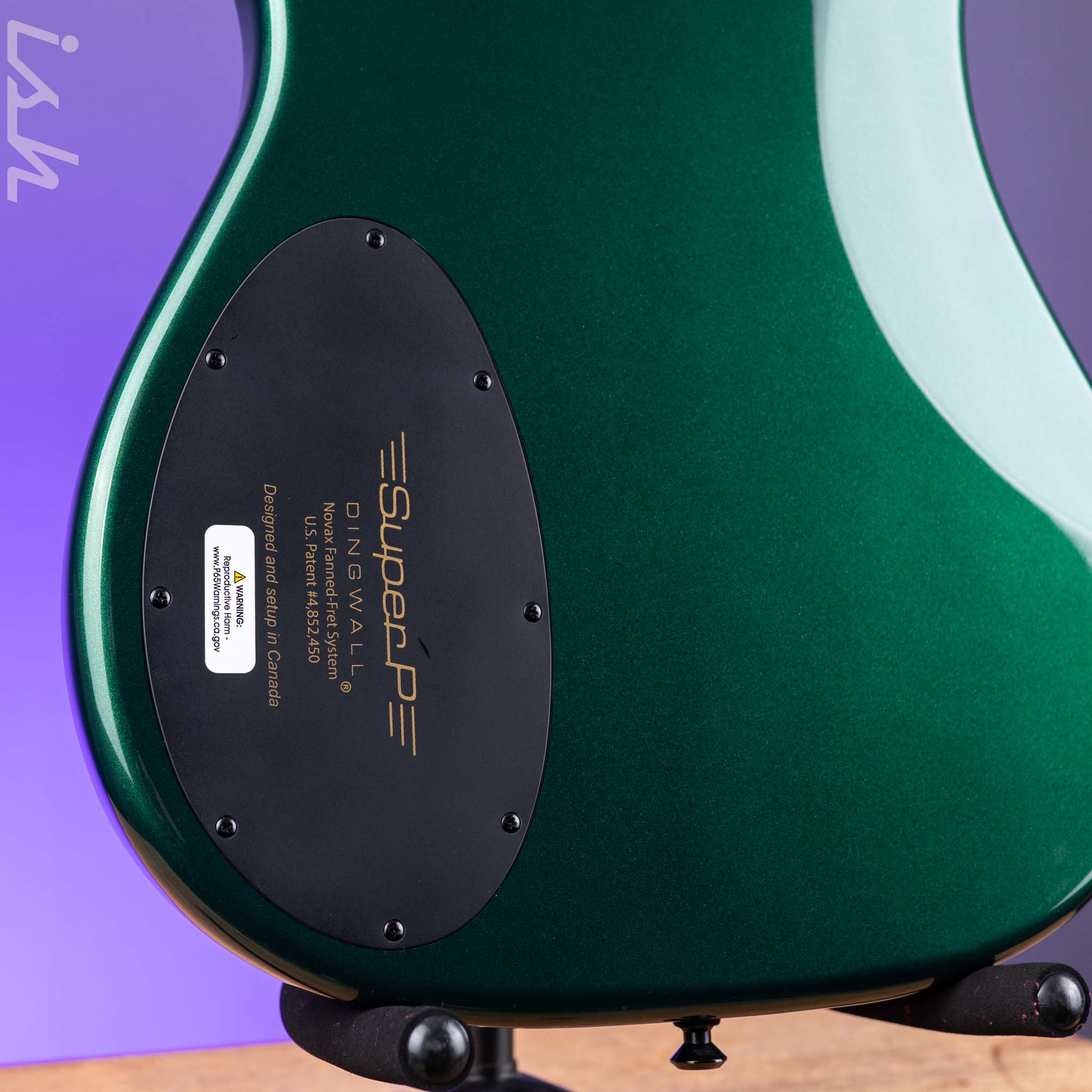 Dingwall SP1 5-String Bass Dark Candy Green - Image 10