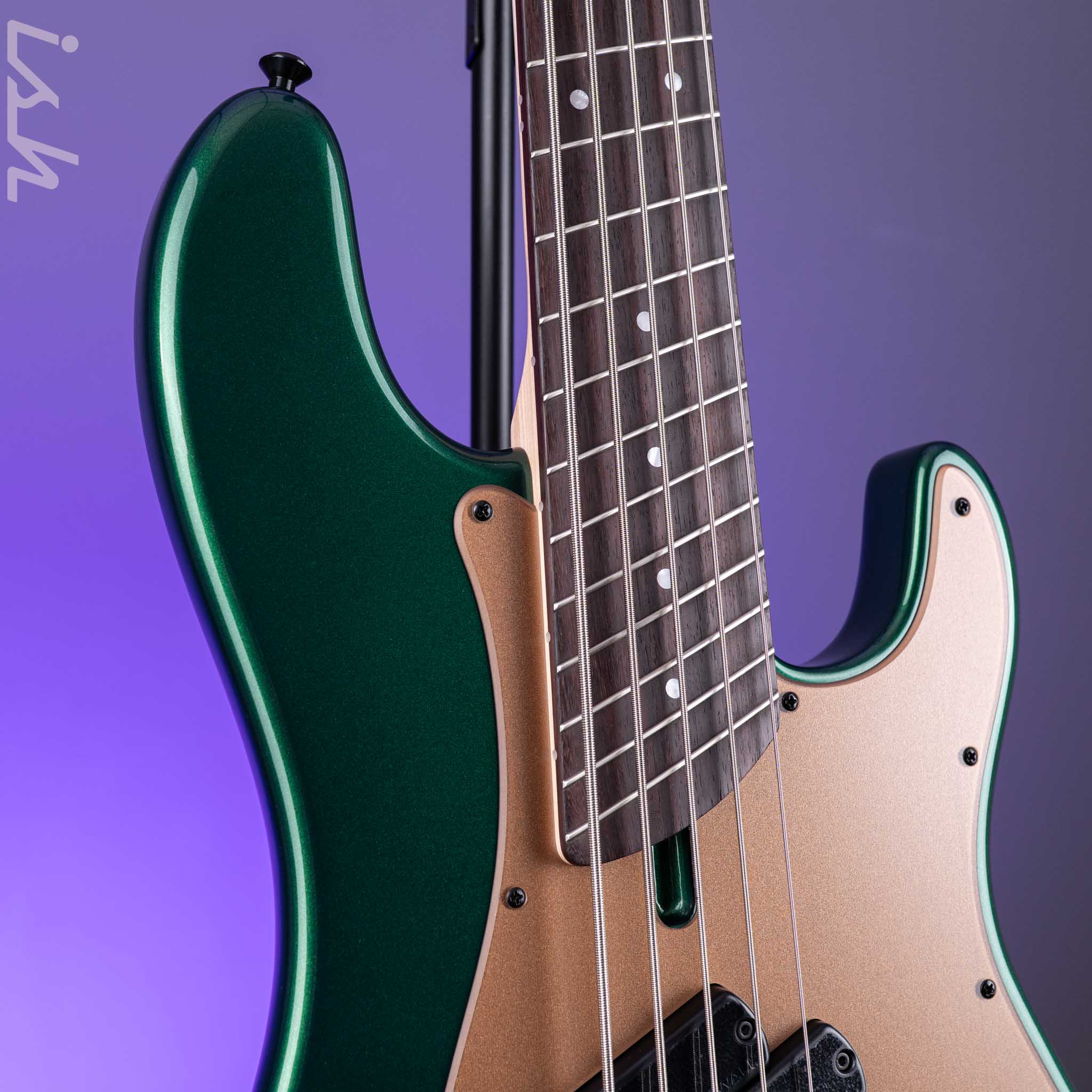 Dingwall SP1 5-String Bass Dark Candy Green - Image 4