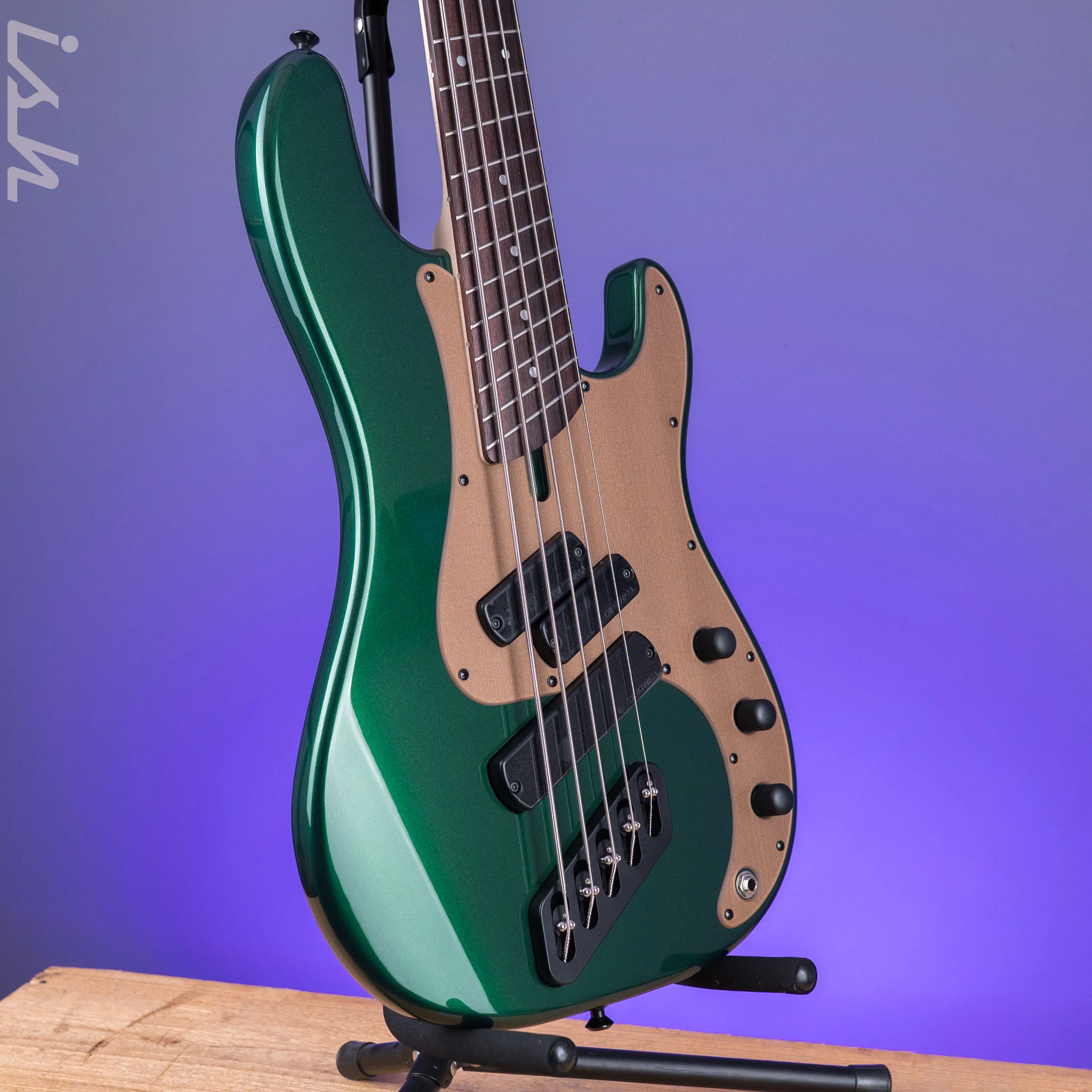 Dingwall SP1 5-String Bass Dark Candy Green B-Stock - Image 3