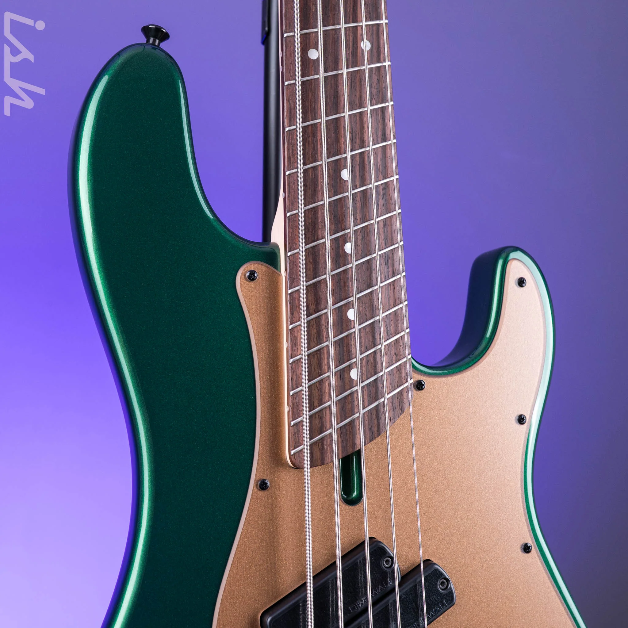 Dingwall SP1 5-String Bass Dark Candy Green B-Stock - Image 4