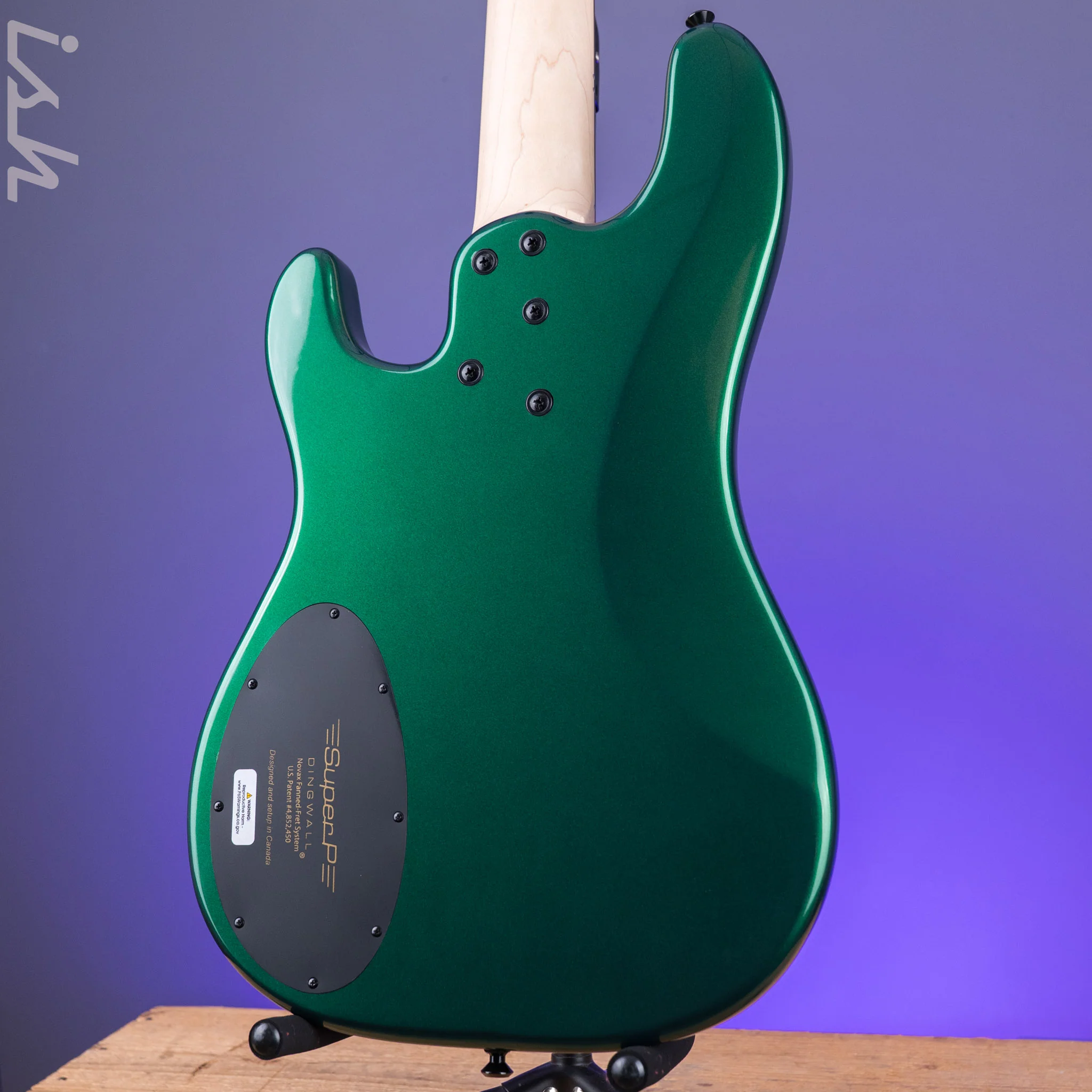 Dingwall SP1 5-String Bass Dark Candy Green B-Stock - Image 8