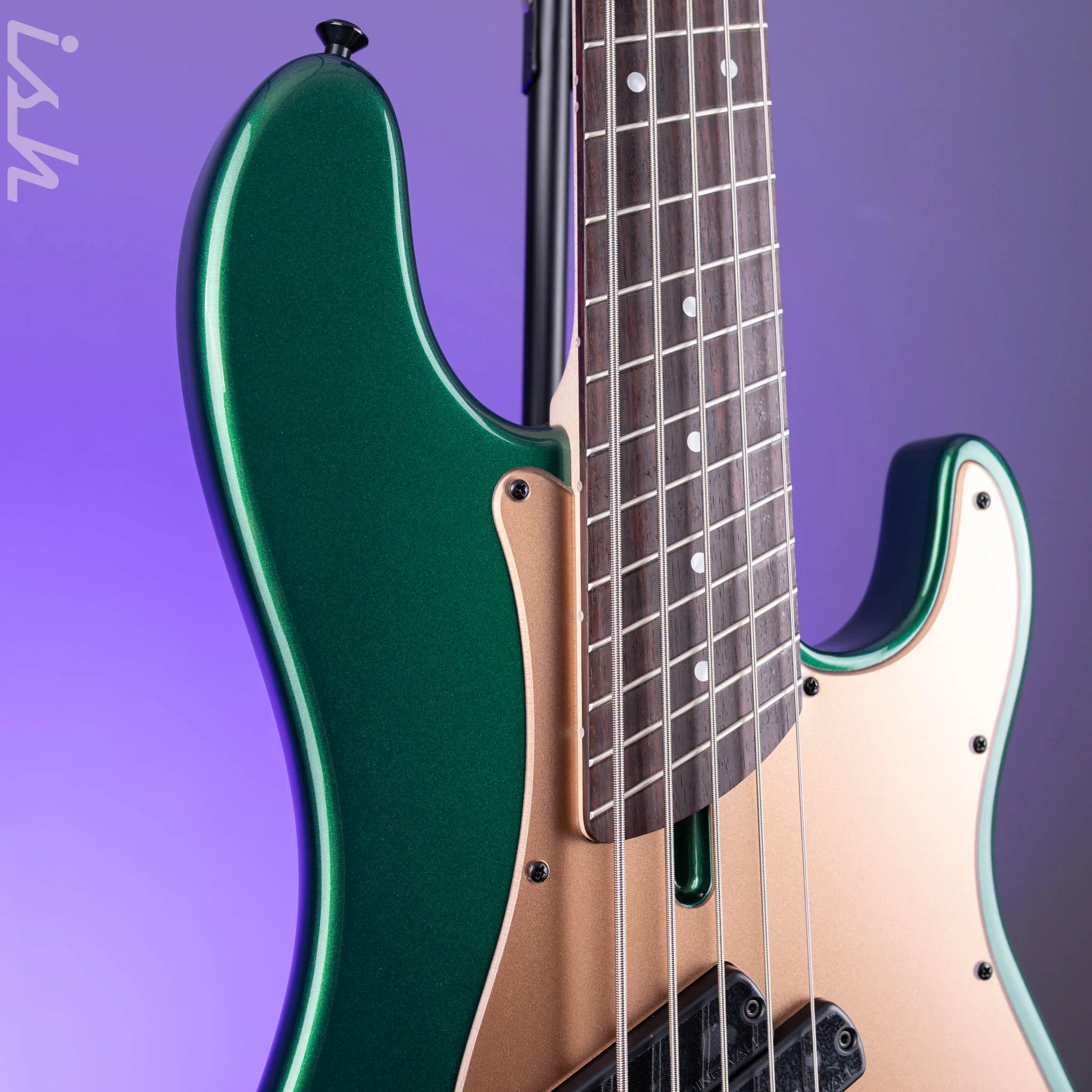 Dingwall SP1 5-String Bass Dark Candy Green Gloss - Image 4