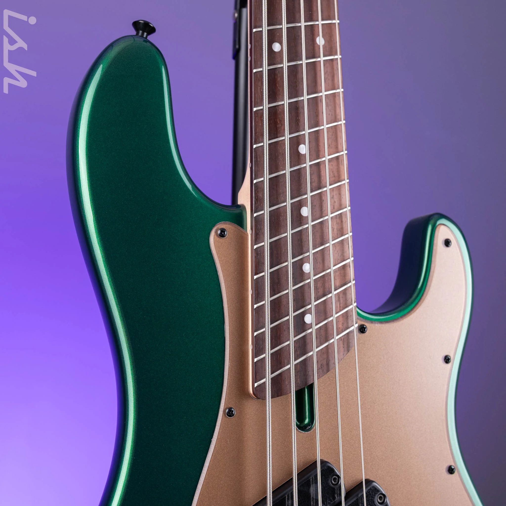 Dingwall SP1 5-String Bass Dark Candy Green Gloss - Image 4