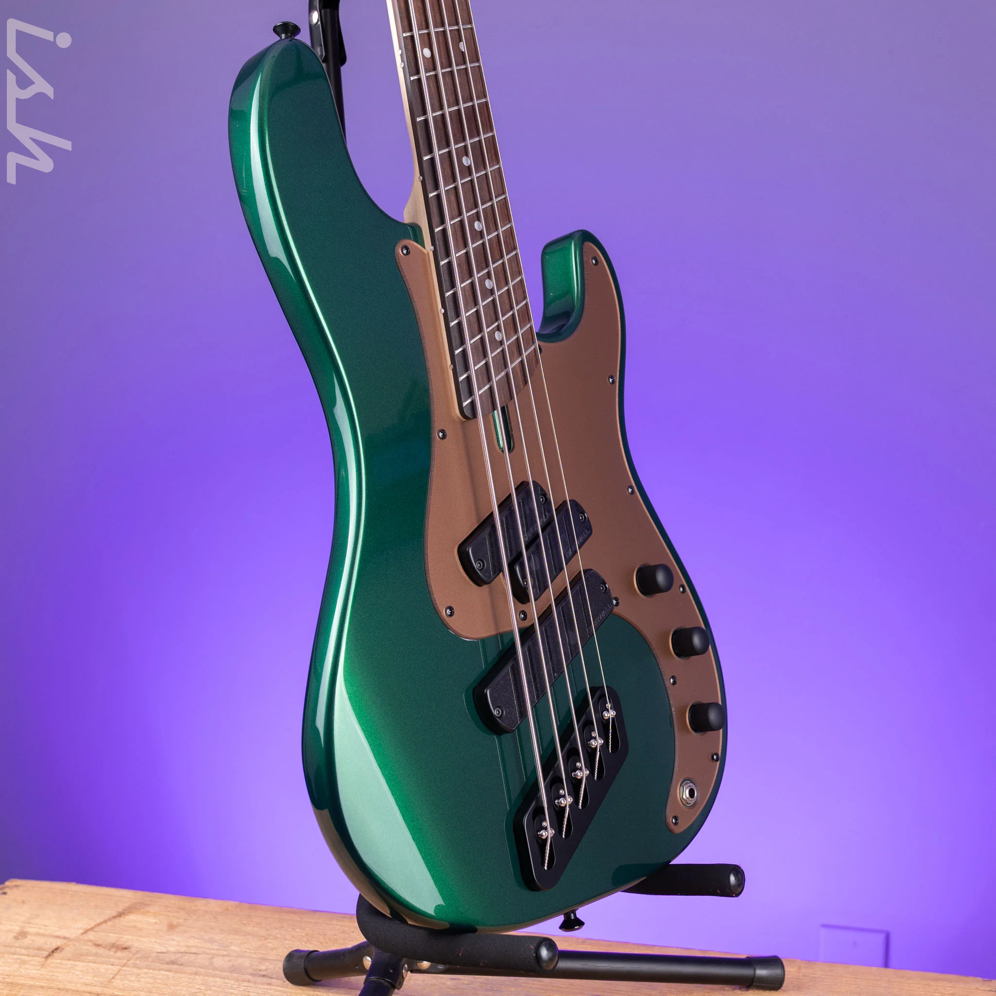 Dingwall SP1 5-String Bass Dark Candy Green Gloss - Image 3