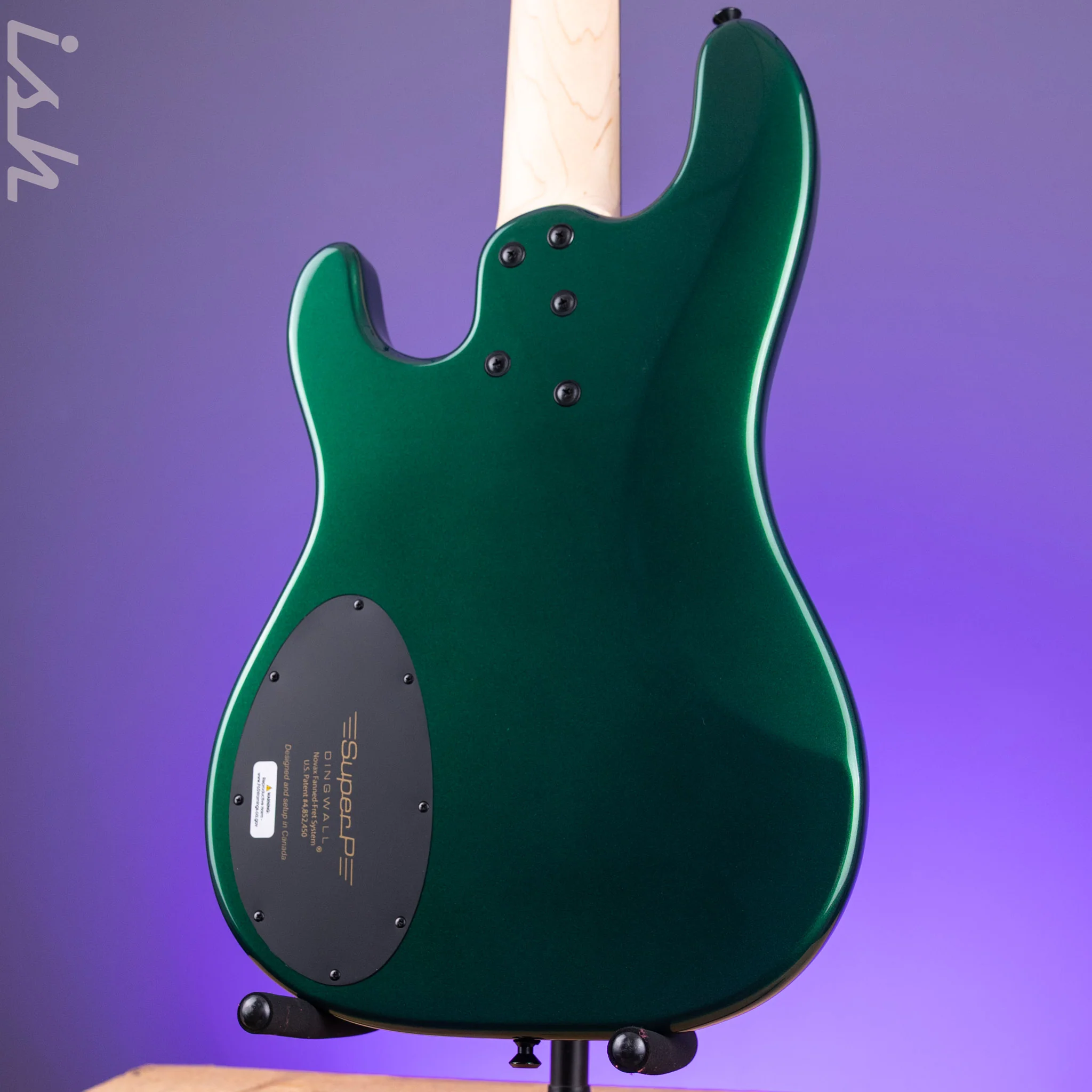 Dingwall SP1 5-String Bass Dark Candy Green Gloss - Image 8