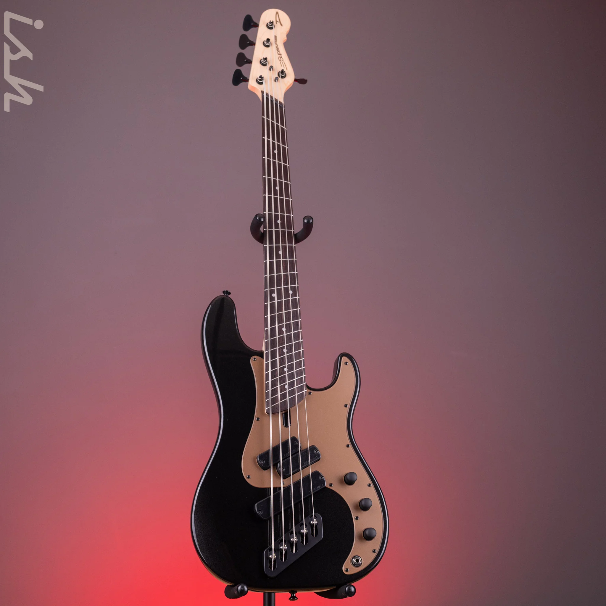 Dingwall SP1 5-String Bass Gloss Metallic Black - Image 2