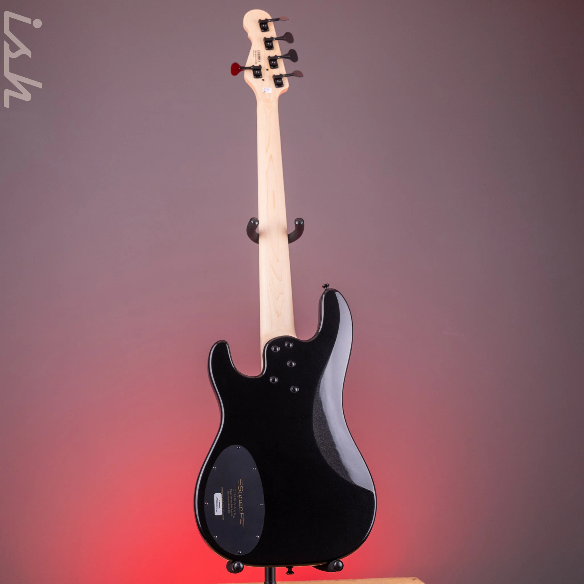 Dingwall SP1 5-String Bass Gloss Metallic Black - Image 7