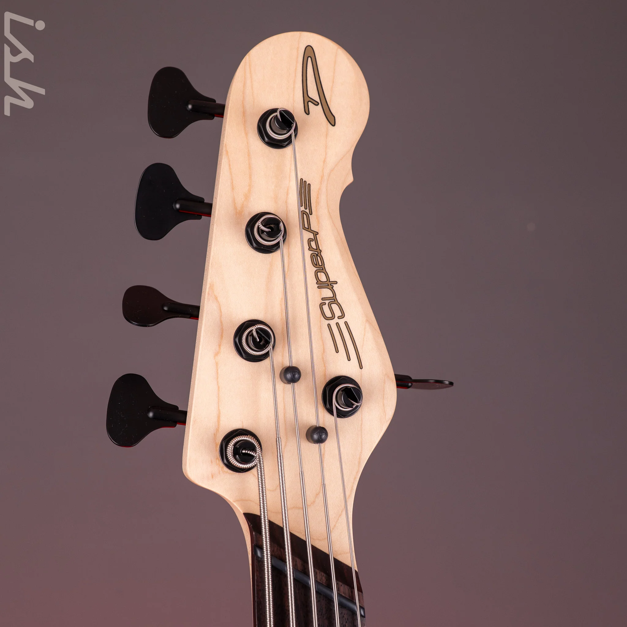 Dingwall SP1 5-String Bass Gloss Metallic Black - Image 7