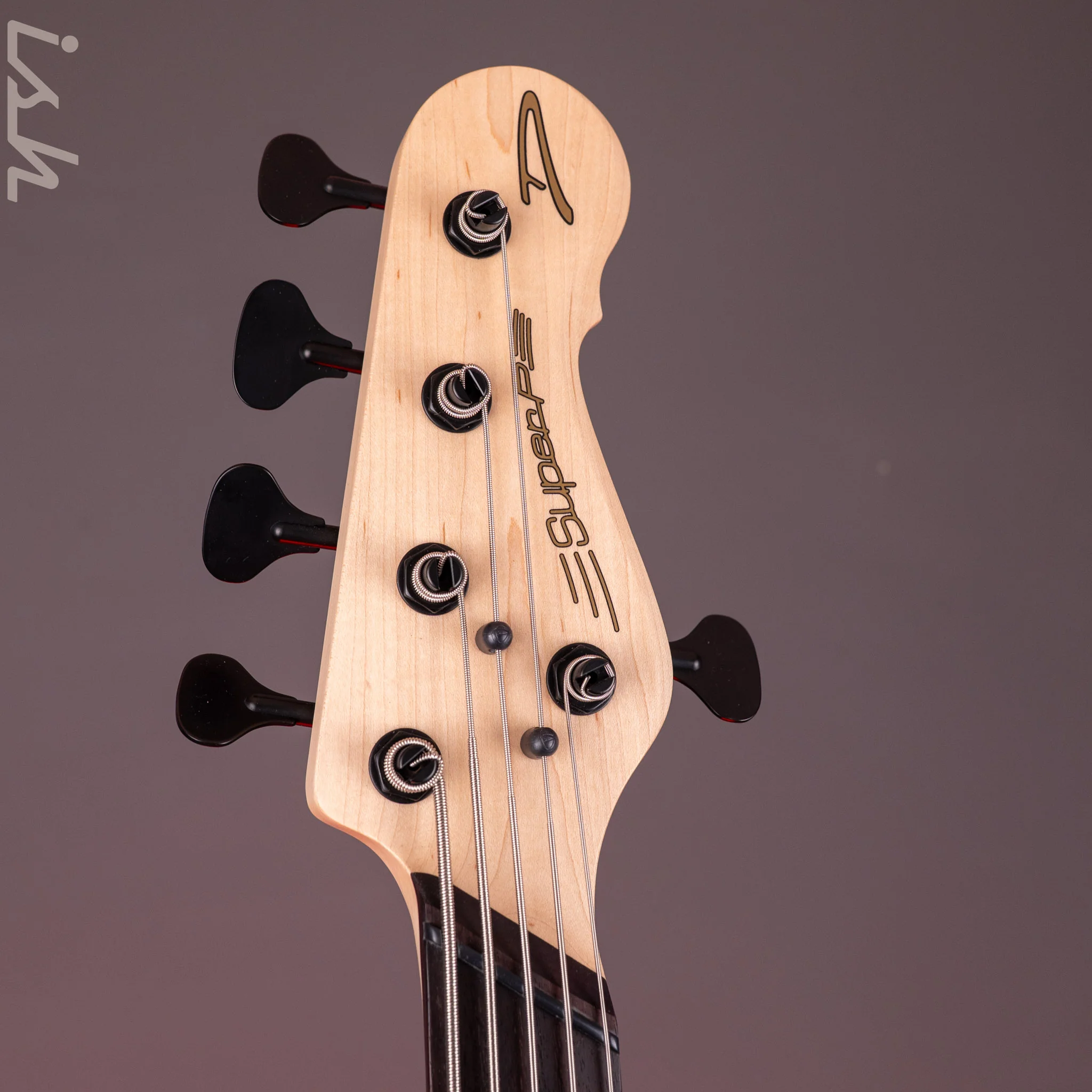Dingwall SP1 5-String Bass Gloss Metallic Black - Image 7