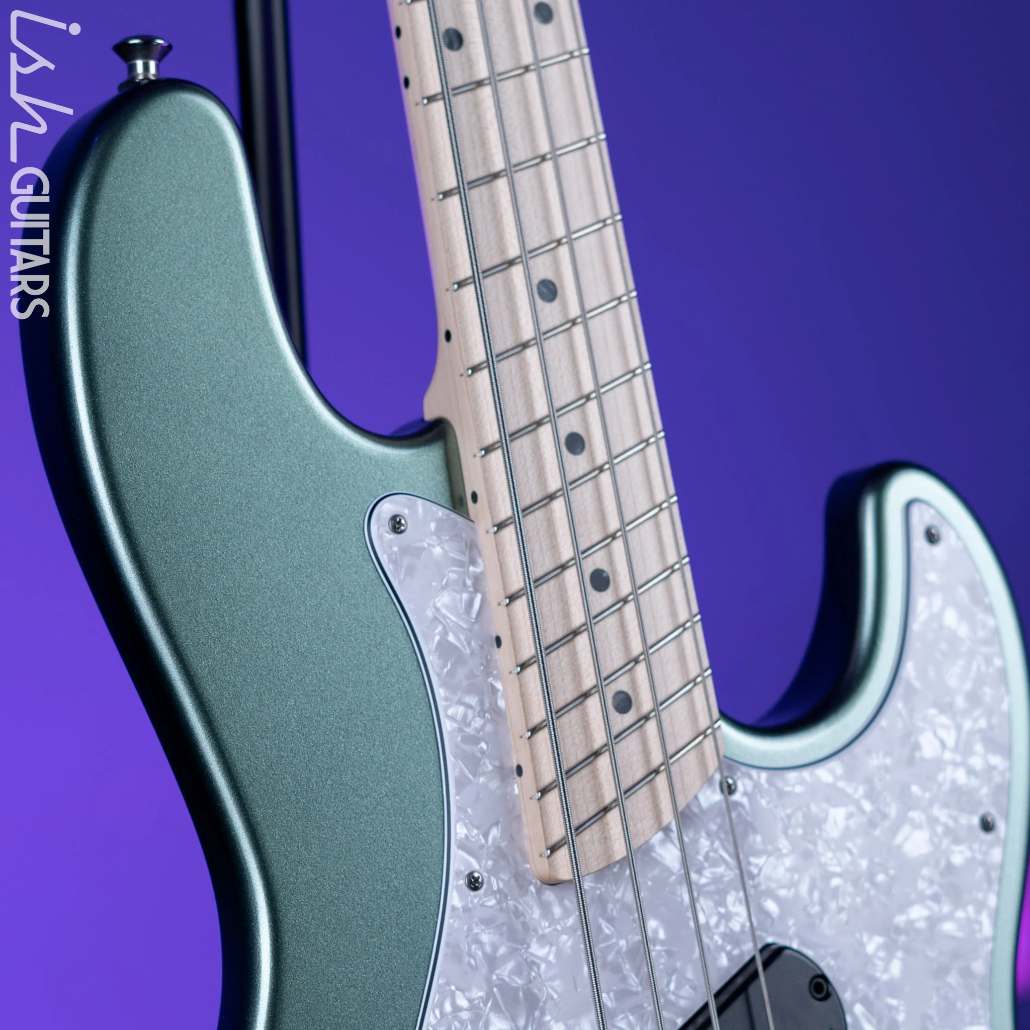 Dingwall Super J 4-String Bass Sage Green Metallic Gloss - Image 3