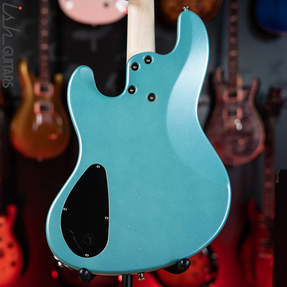 Dingwall Super J 4-String Bass Ocean Turquoise Sparkle Gloss - Image 7