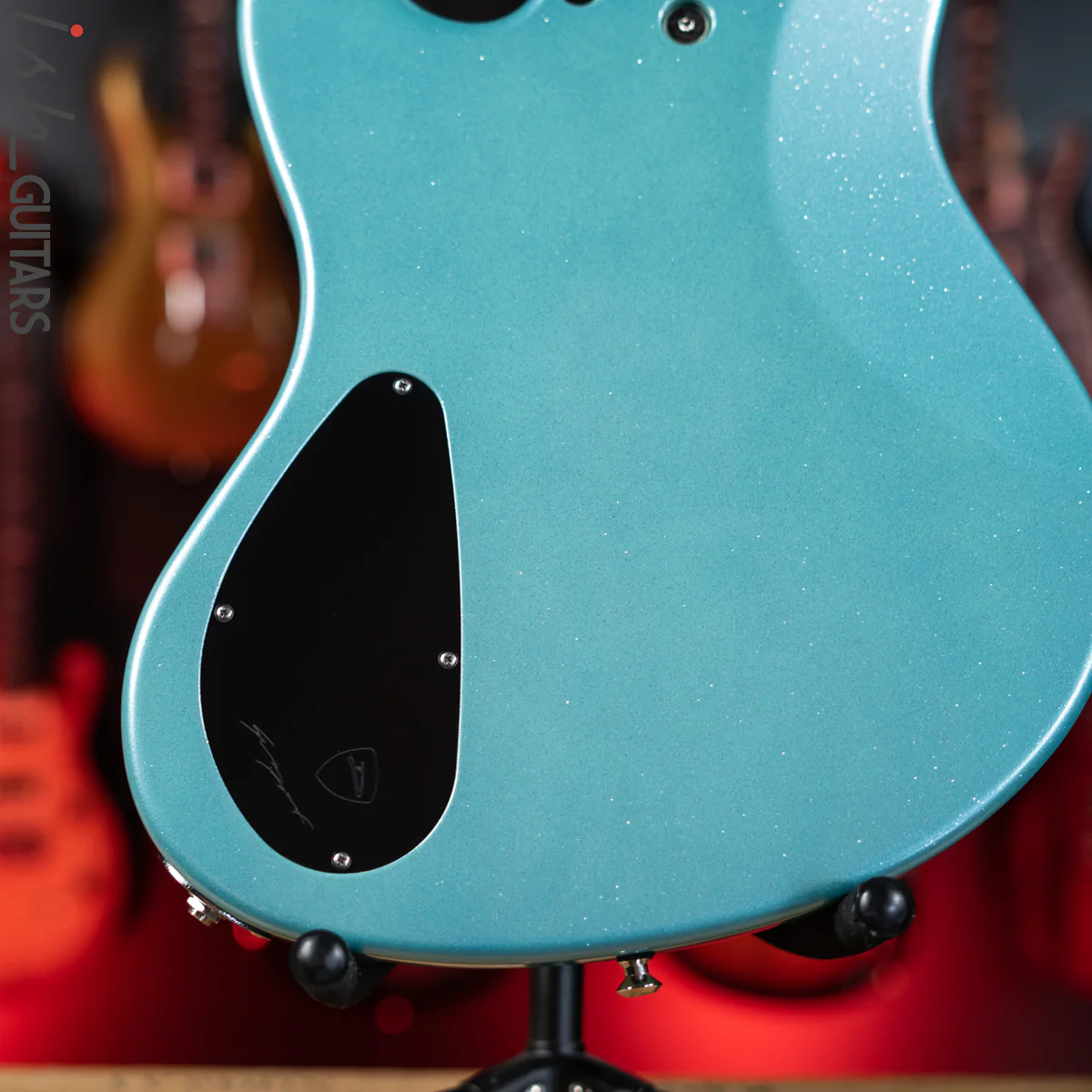 Dingwall Super J 4-String Bass Ocean Turquoise Sparkle Gloss - Image 9