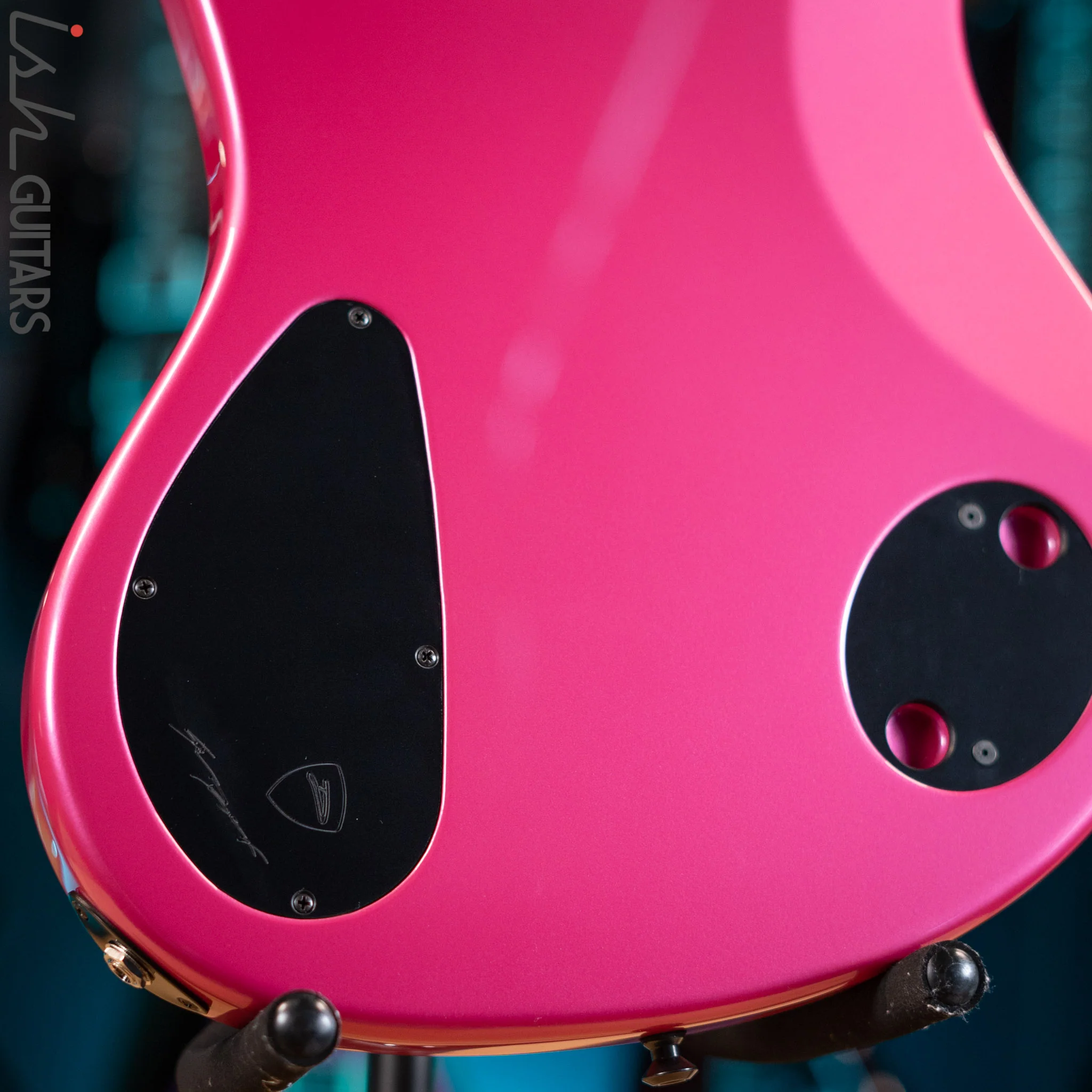 Dingwall Super J 5-String Bass Pink Metallic Gloss - Image 10