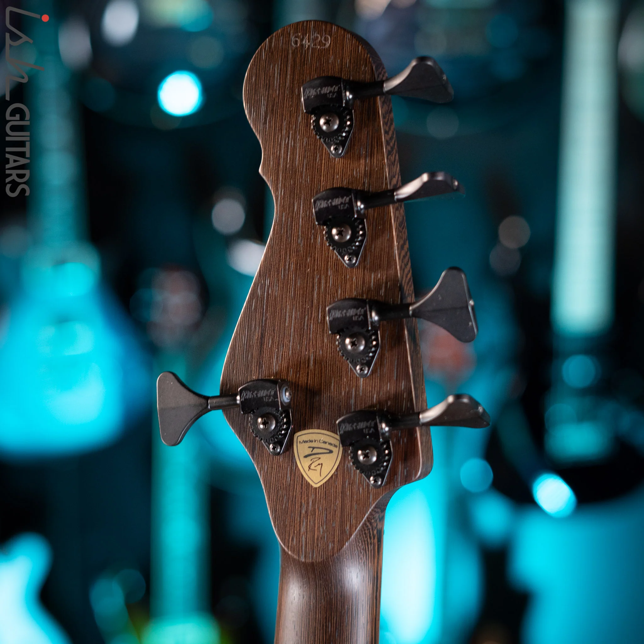 Dingwall Super J 5-String Bass Pink Metallic Gloss - Image 12