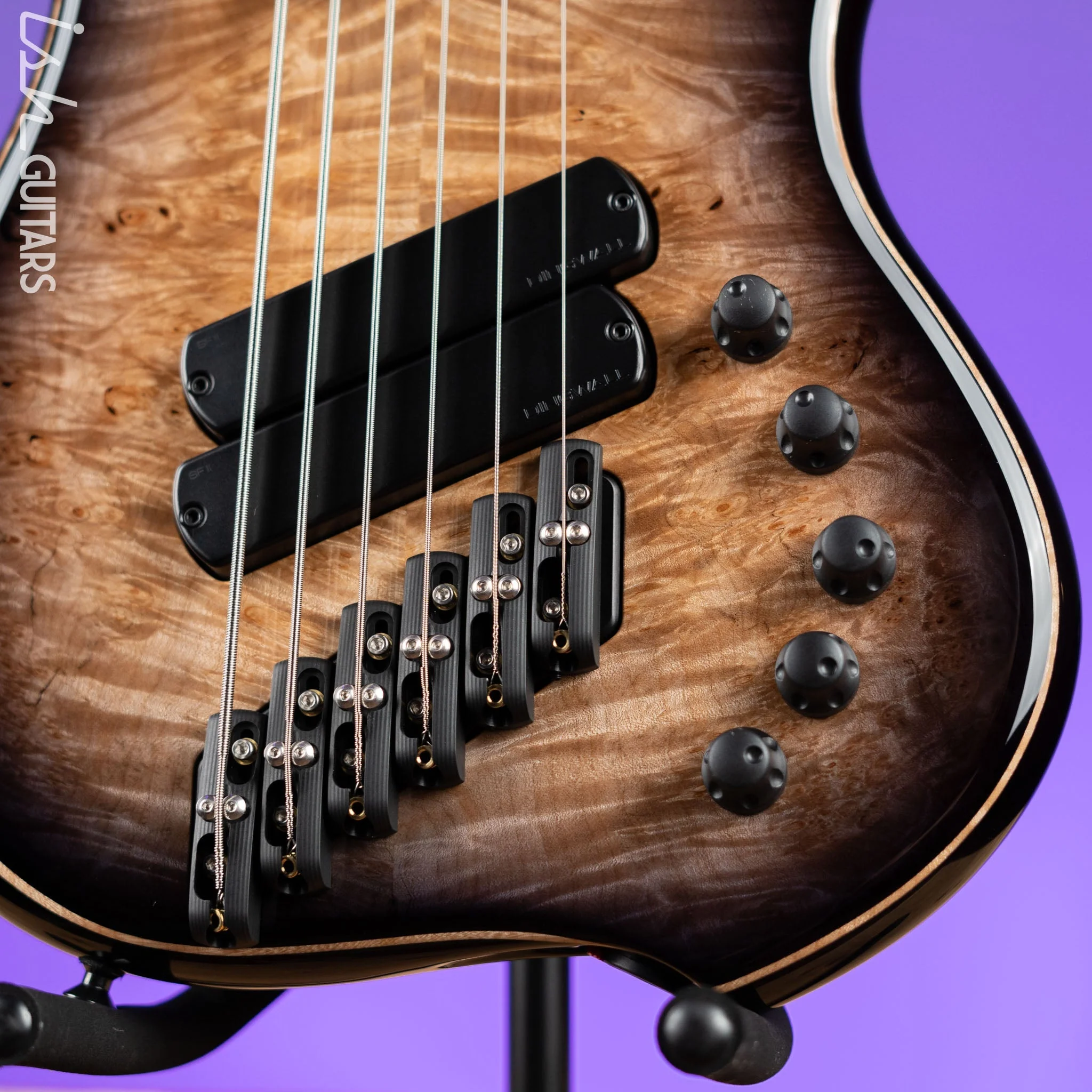 Dingwall Z2 6-String Bass Natural Edgeburst - Image 4