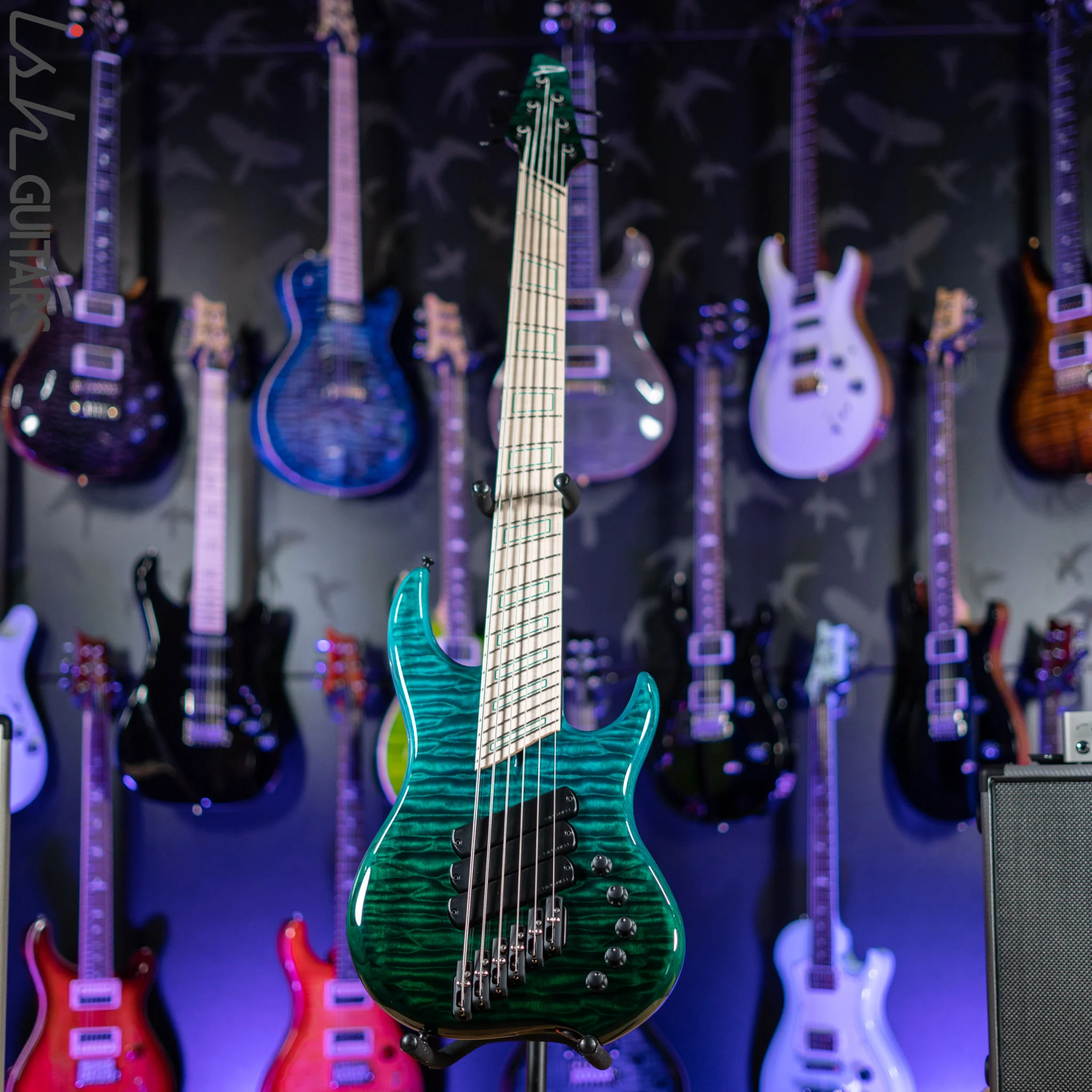 Dingwall Z3 6-String Bass Green to Turquoise Fade - Image 2