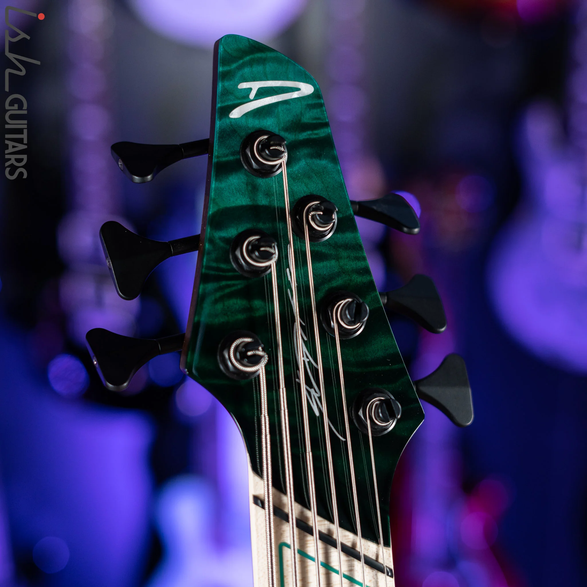 Dingwall Z3 6-String Bass Green to Turquoise Fade - Image 6