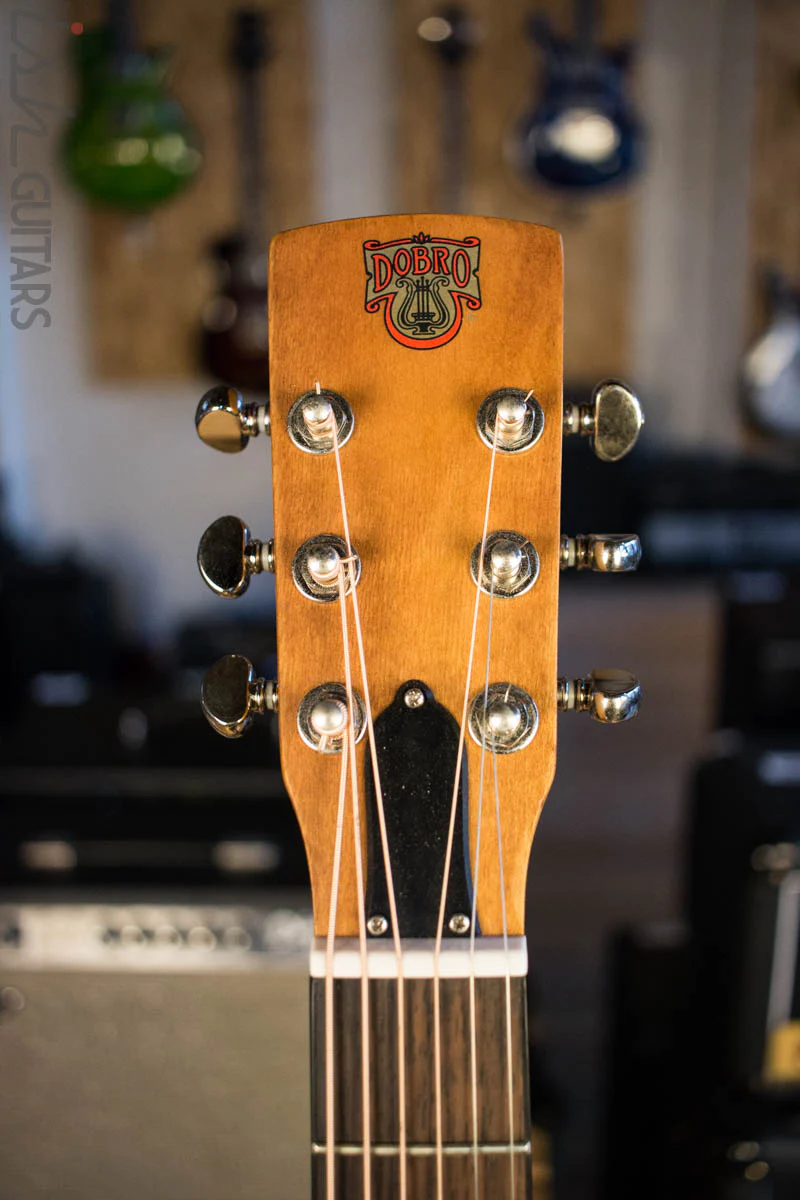Dobro Hound Dog Deluxe Round Neck Acoustic Electric - Image 6