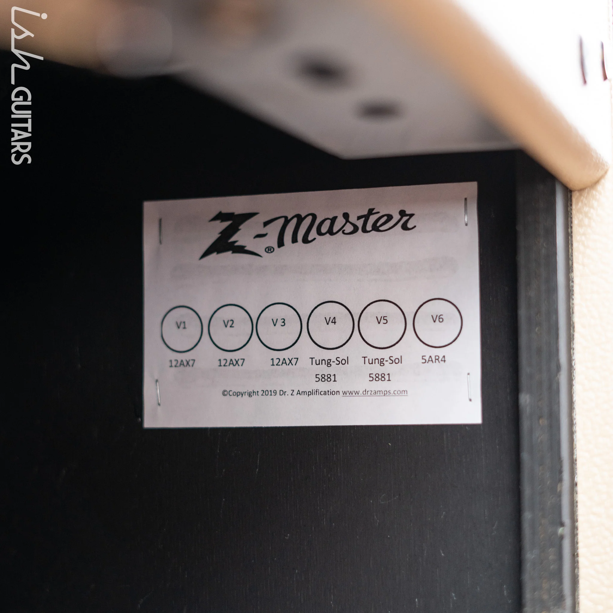 Dr. Z Amplification Joe Walsh Signature Z-Master 30watt 3x10 Combo Amplifier Blonde - Image 7