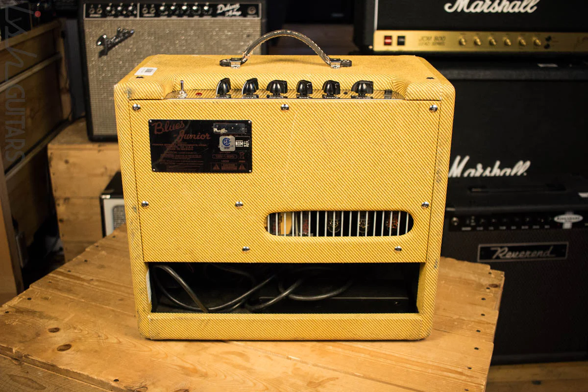 Fender Blues Junior Jr. Tweed Tube Amplifier - Image 4