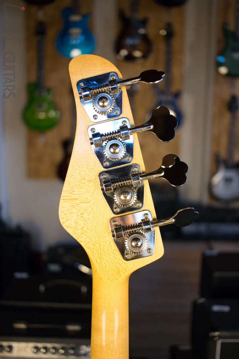 Early 90’s Schecter California Custom Fretless Jazz Bass - Image 9