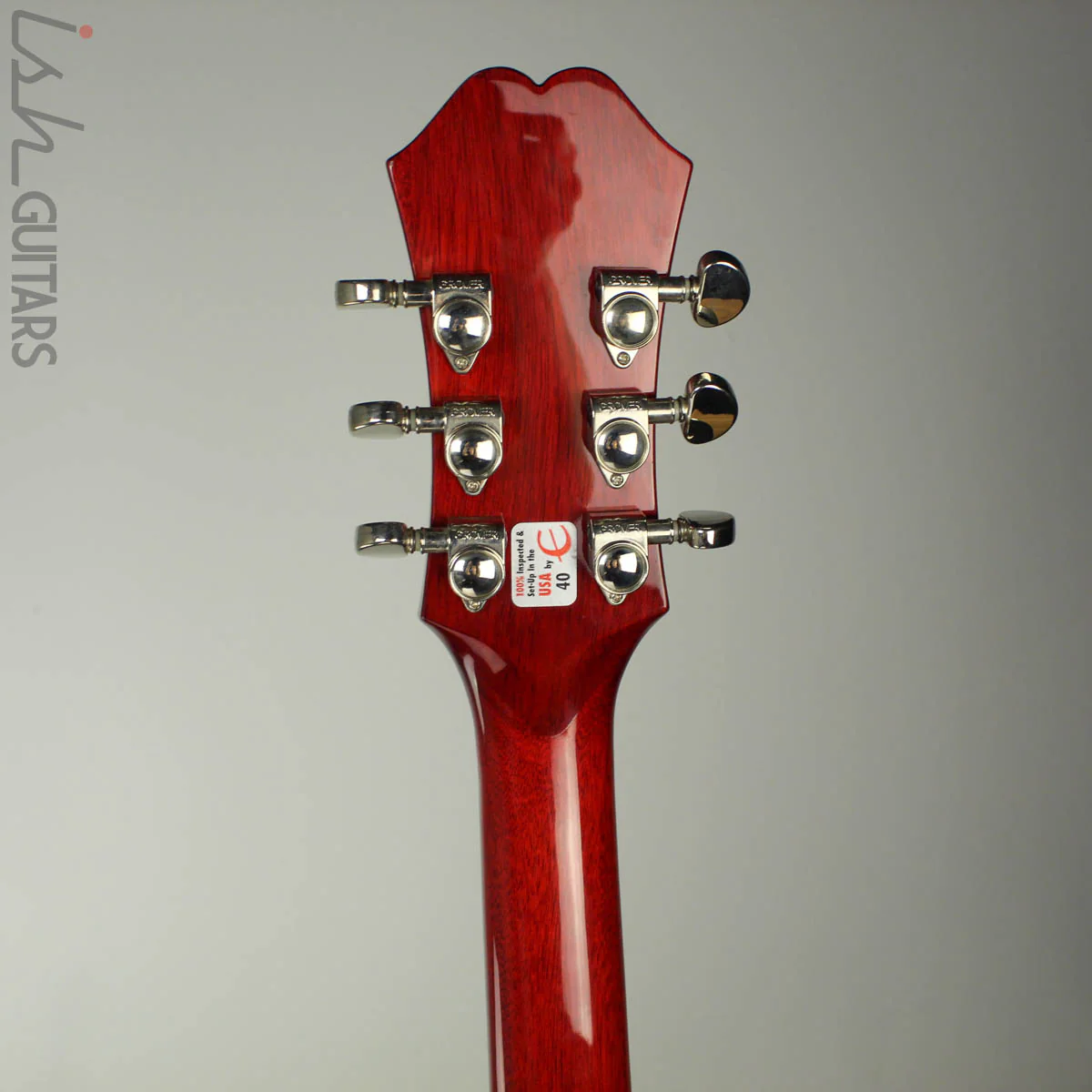 2009 Epiphone Dot ES-335 Semi Hollow Cherry Red - Image 8