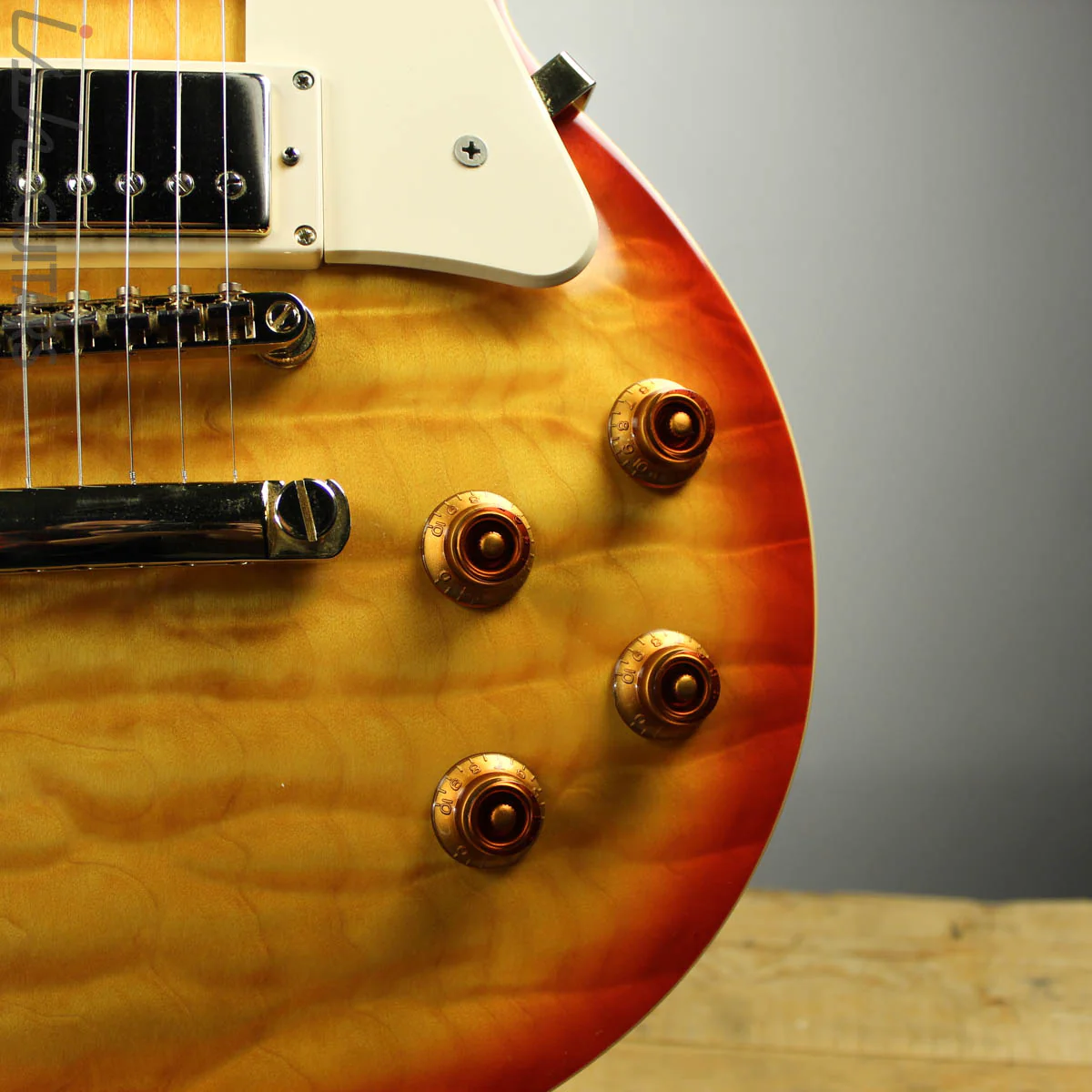 Epiphone Les Paul Ultra-II Faded Cherry Burst - Image 3