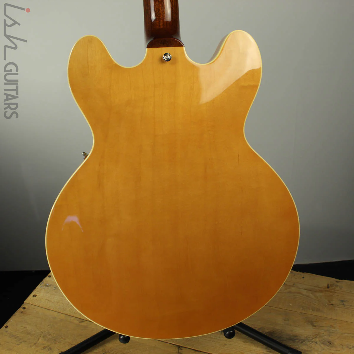 2007 Epiphone Valensi Riviera P94 Elitist Antique Natural - Image 7