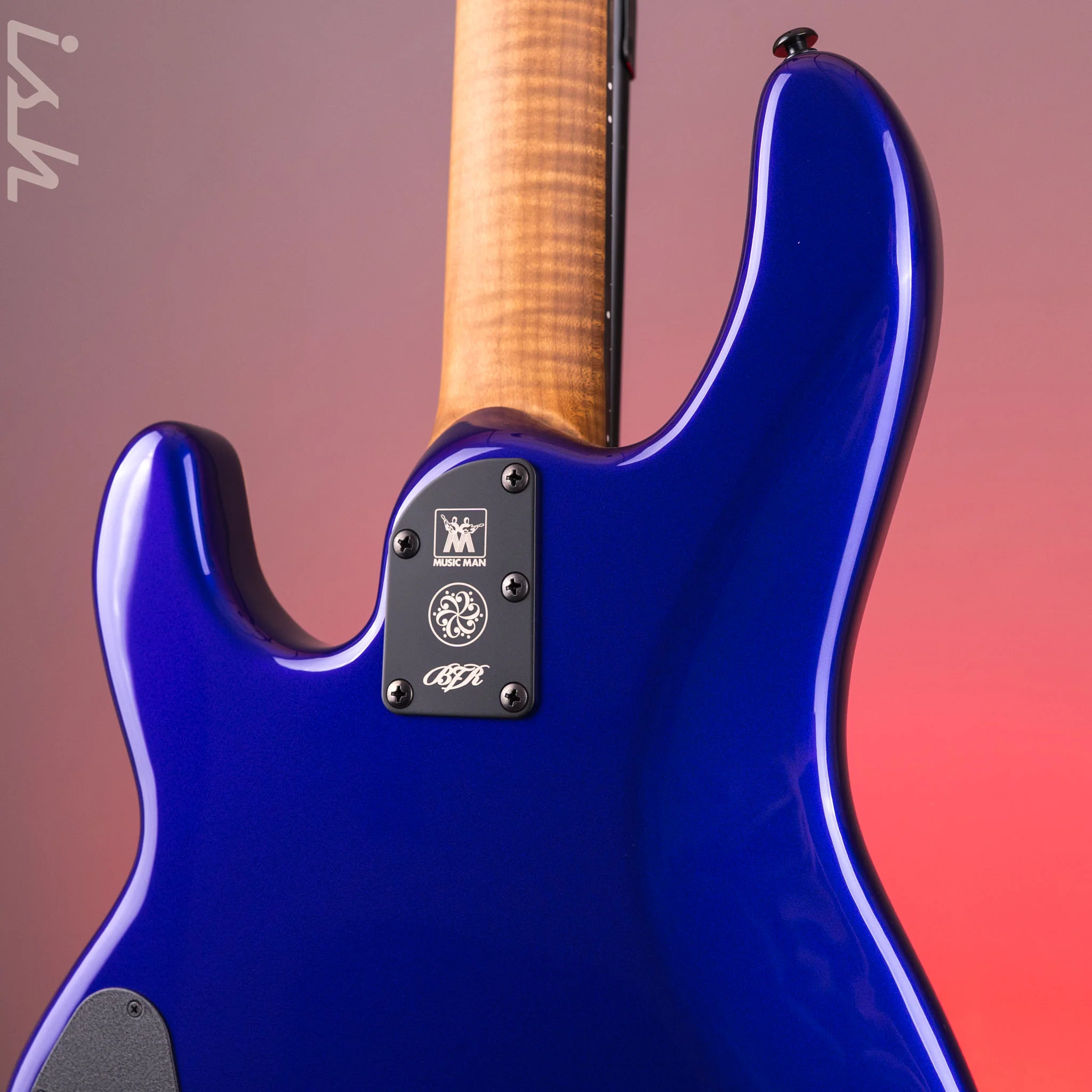 Ernie Ball Music Man BFR Darkray 4 H Grapes of Wrath - Image 10