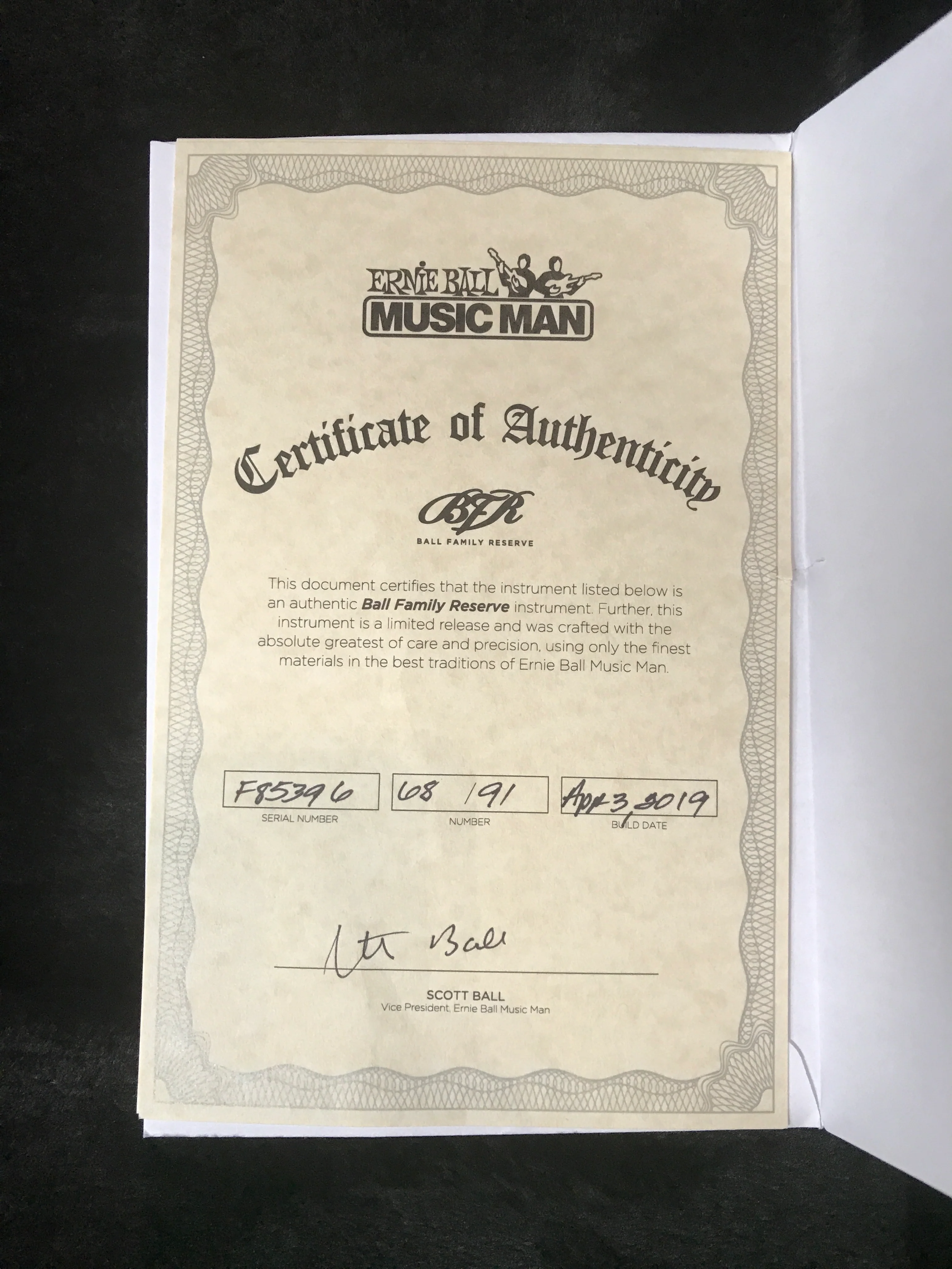 2019 Ernie Ball Music Man BFR StingRay 5 Giants Orange - Image 13