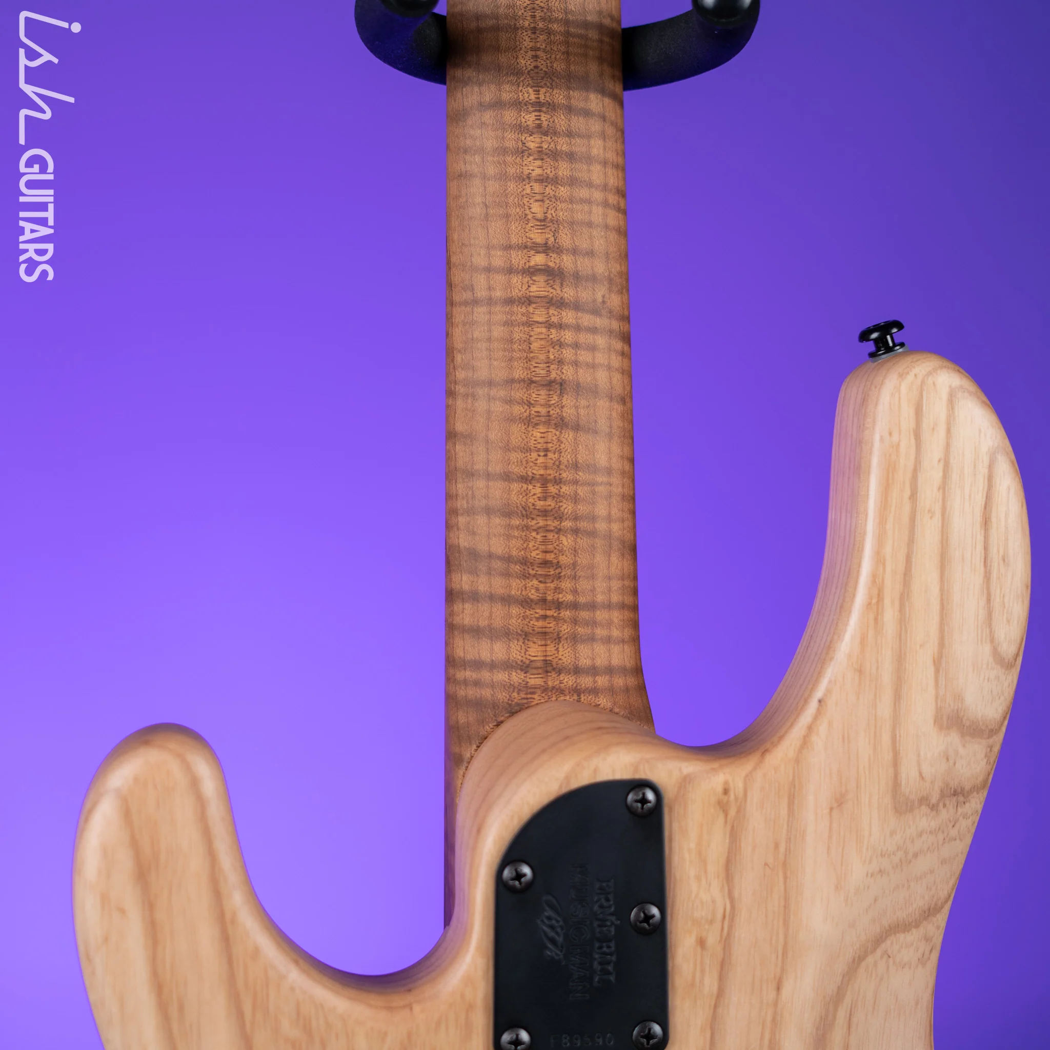 Ernie Ball Music Man BFR StingRay Special HH ‘Slugger’ Bass Roasted Maple Neck Natural - Image 12