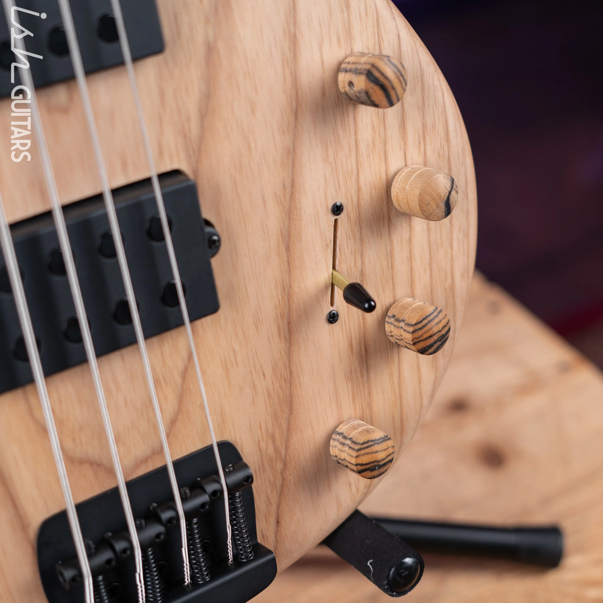 Ernie Ball Music Man BFR StingRay Special HH ‘Slugger’ Bass Roasted Maple Neck Natural - Image 5