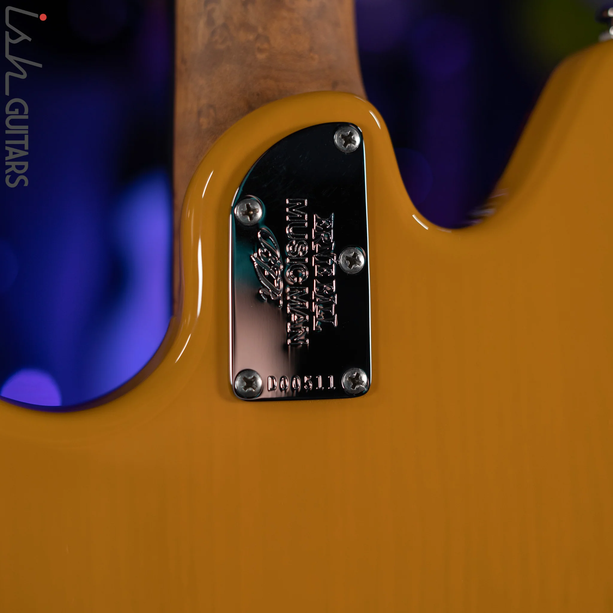 Ernie Ball Music Man BFR Valentine with Bigsby Carmelo Demo - Image 13