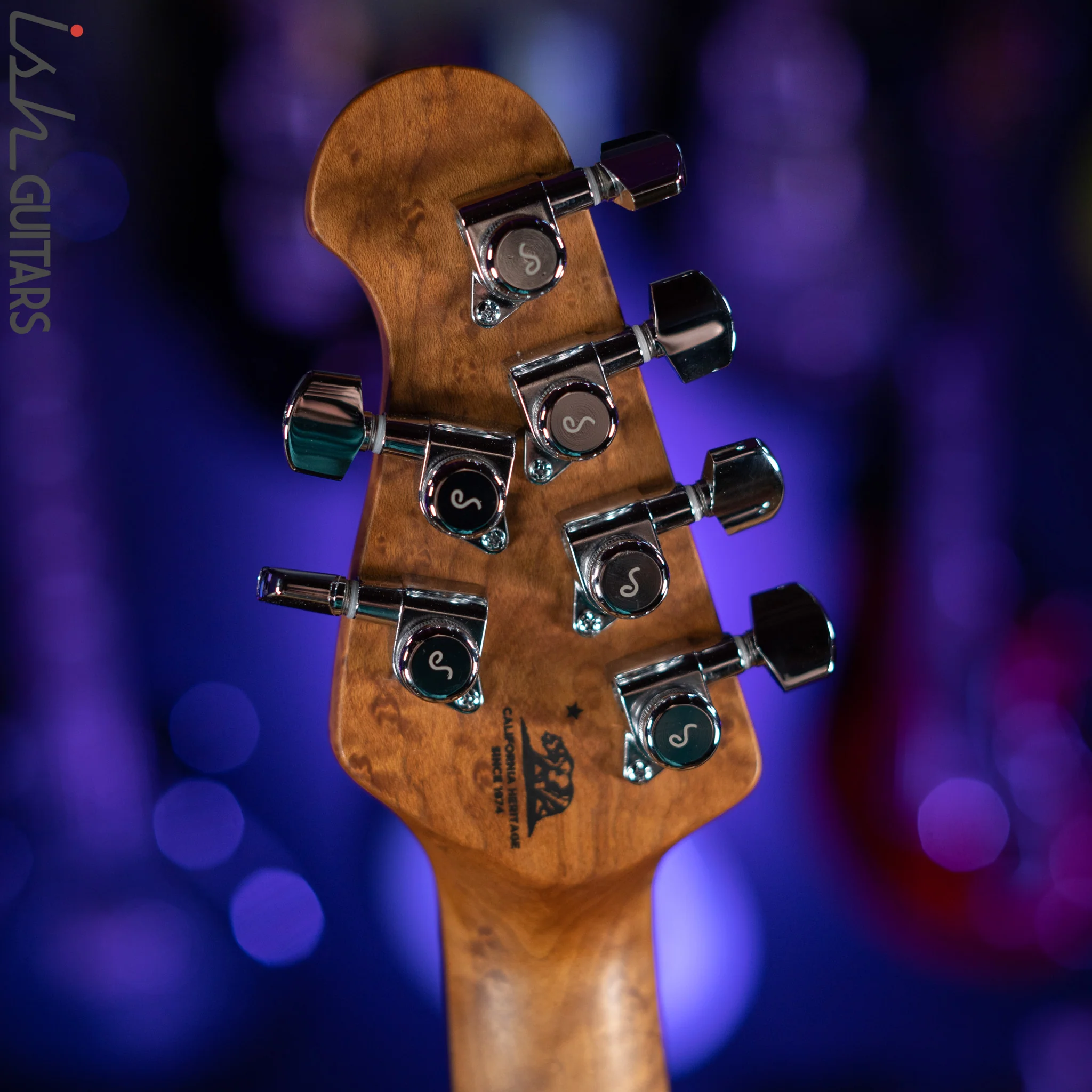 Ernie Ball Music Man BFR Valentine with Bigsby Carmelo Demo - Image 14