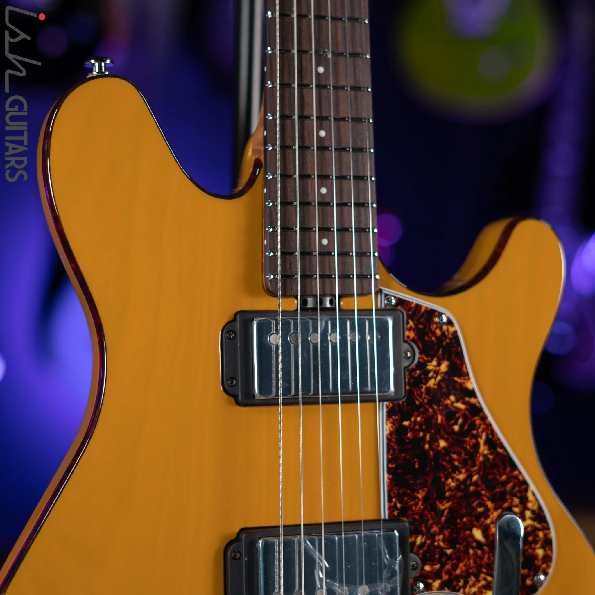 Ernie Ball Music Man BFR Valentine with Bigsby Carmelo Demo - Image 3