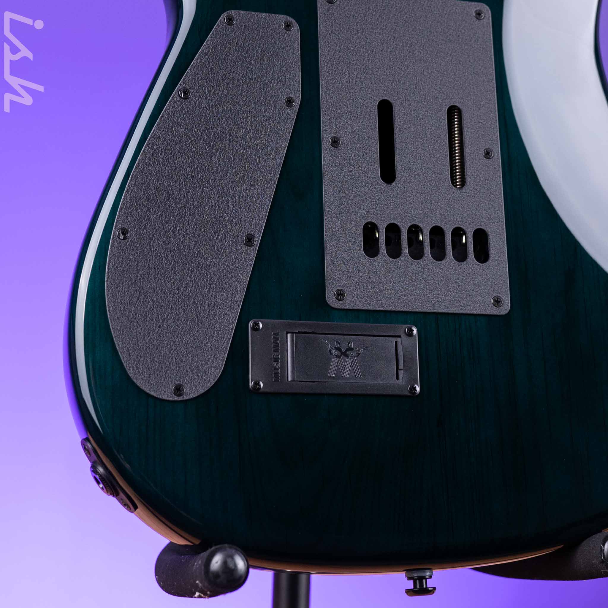 Ernie Ball Music Man Jason Richardson Cutlass HT 6-String Guitar Kokiri Forest Burl Top - Image 9