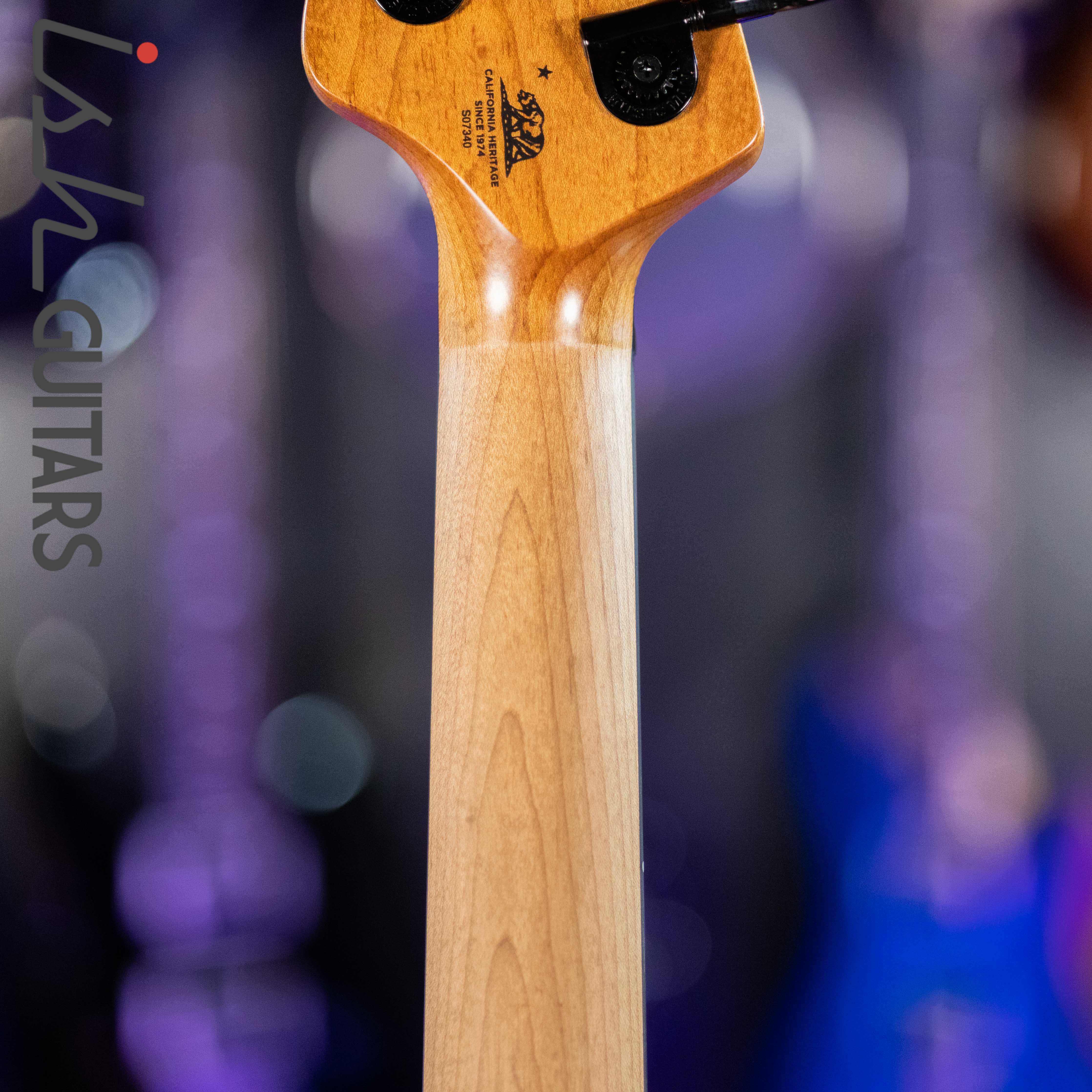 Ernie Ball Music Man DarkRay 4-String Bass Obsidian Black - Image 7
