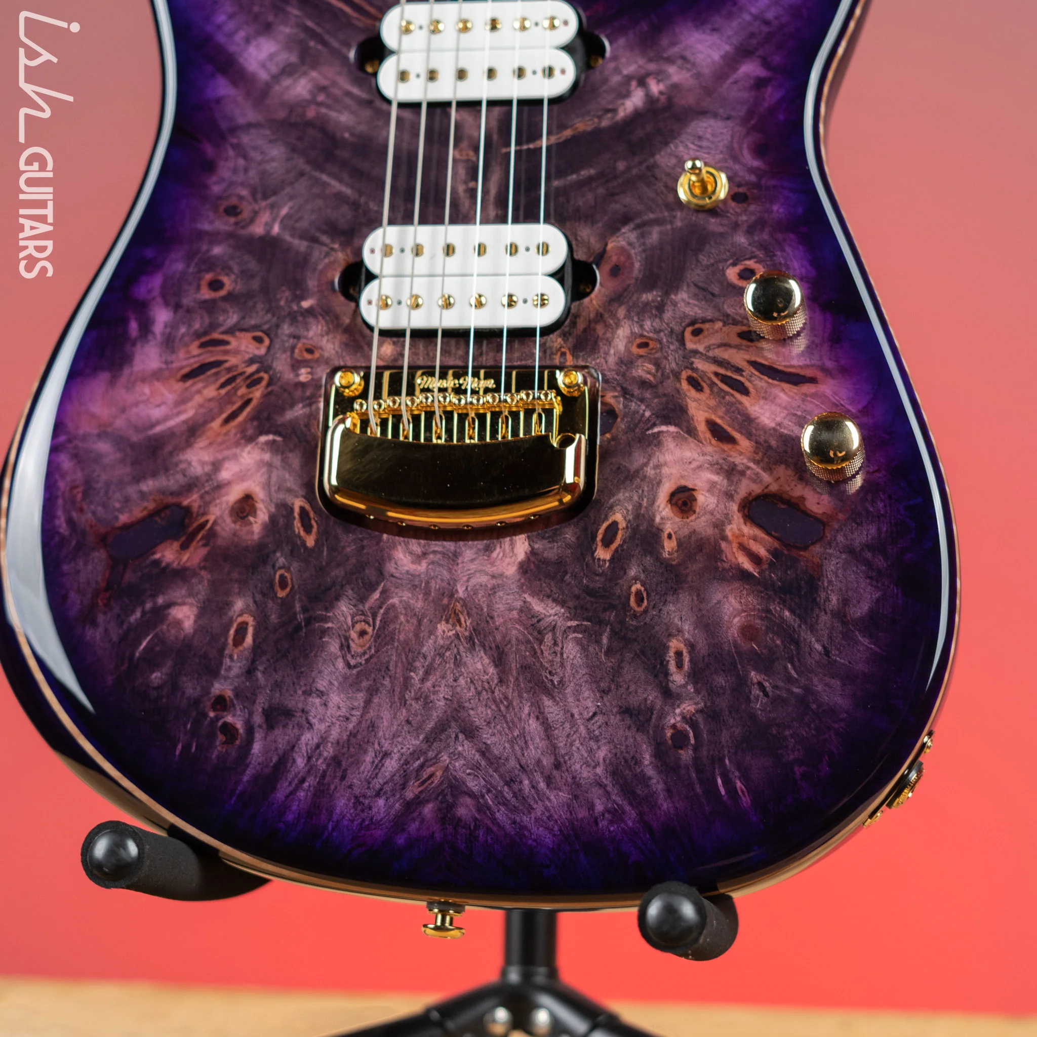 Ernie Ball Music Man Jason Richardson Cutlass 6-String Majora Purple - Image 4
