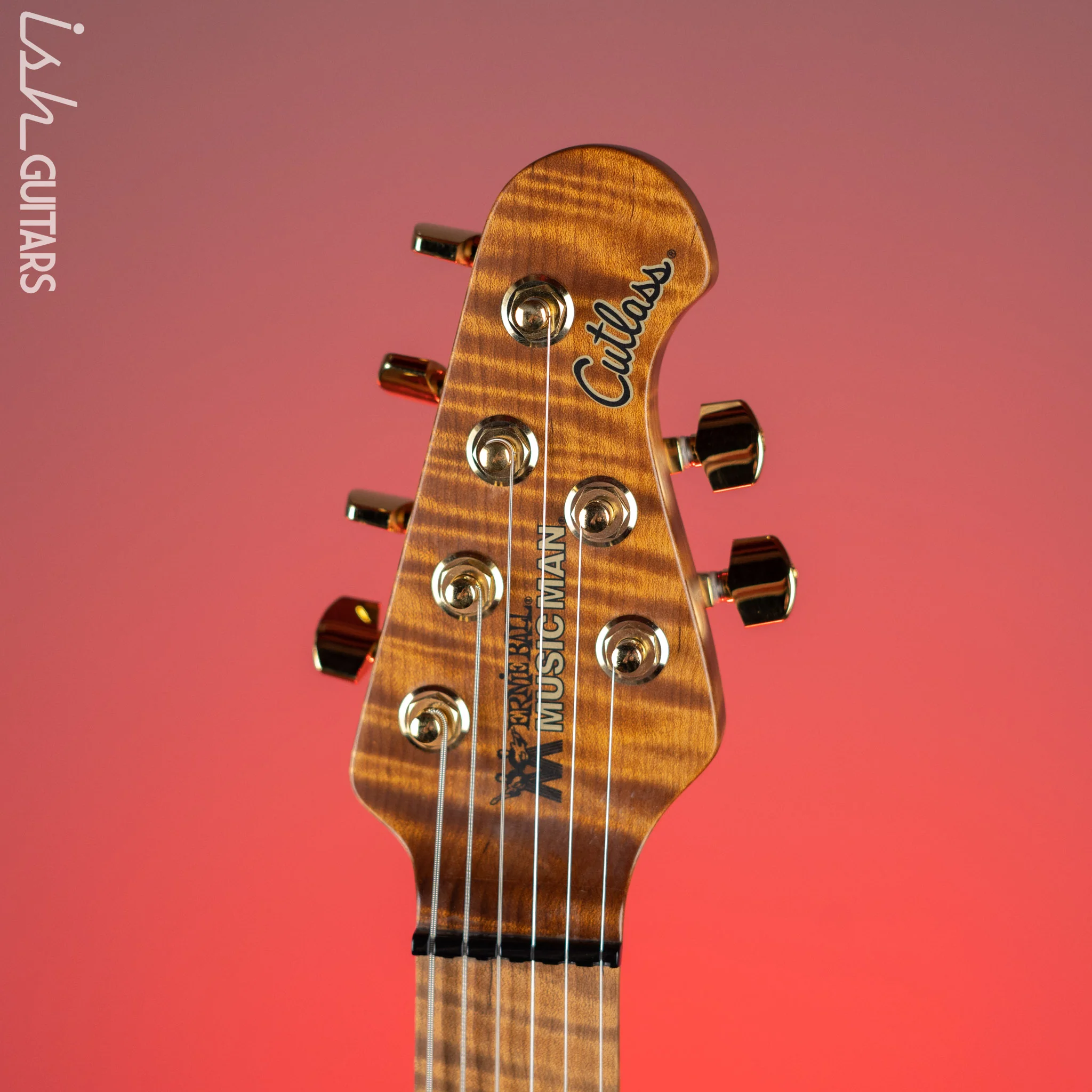 Ernie Ball Music Man Jason Richardson Cutlass 6-String Majora Purple - Image 5