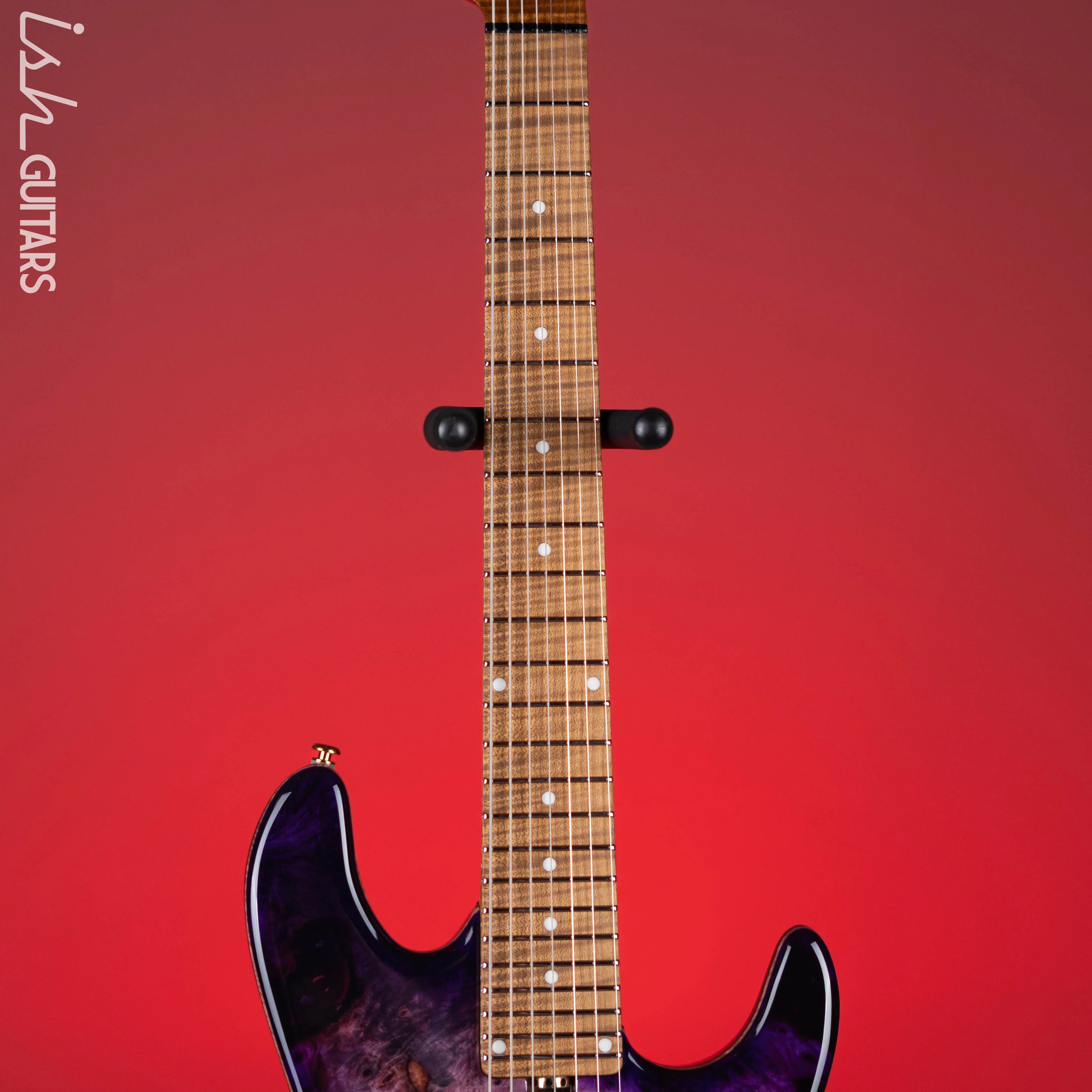 Ernie Ball Music Man Jason Richardson Cutlass Signature HH 7-String Electric Guitar Majora Purple - Image 6