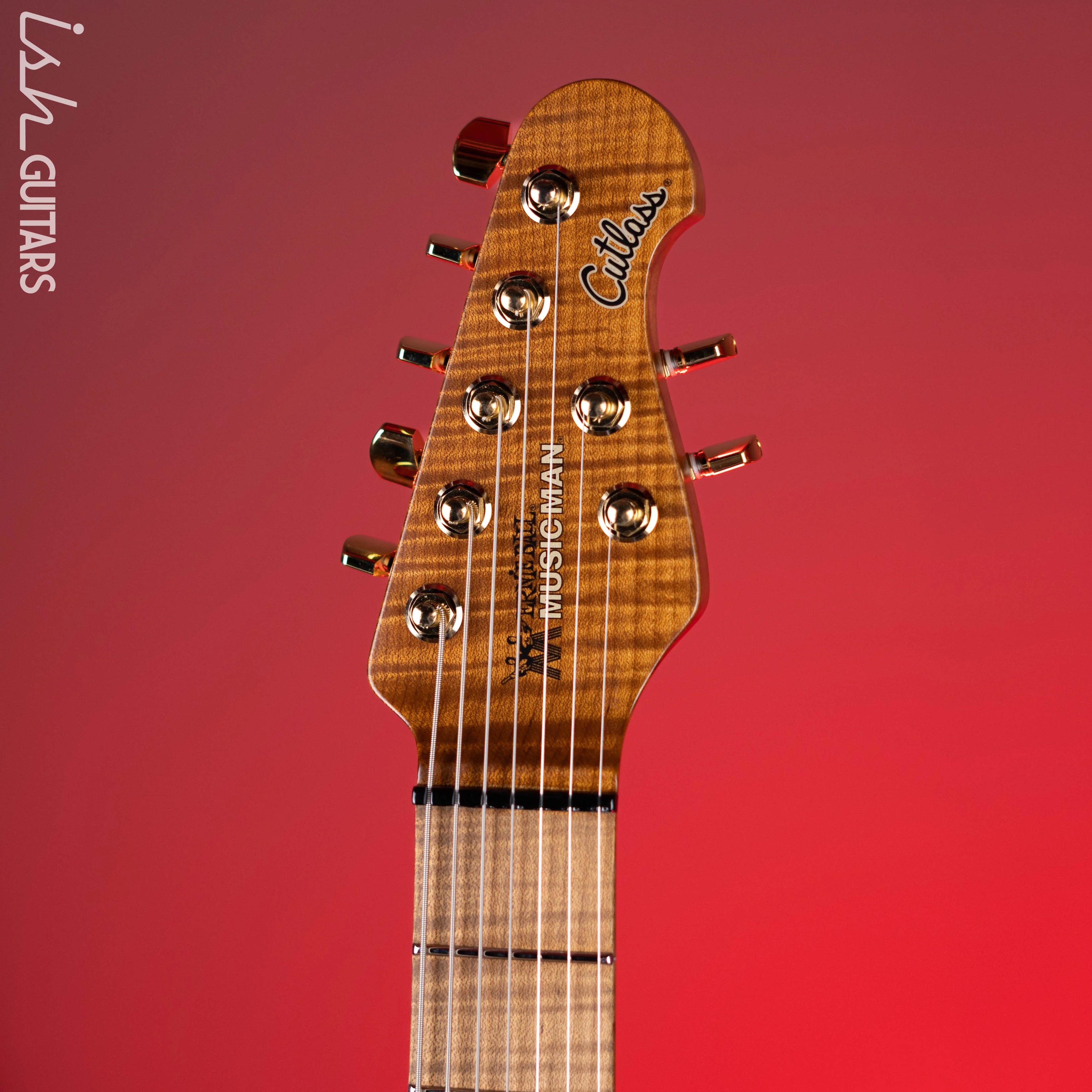 Ernie Ball Music Man Jason Richardson Cutlass Signature HH 7-String Electric Guitar Majora Purple - Image 7