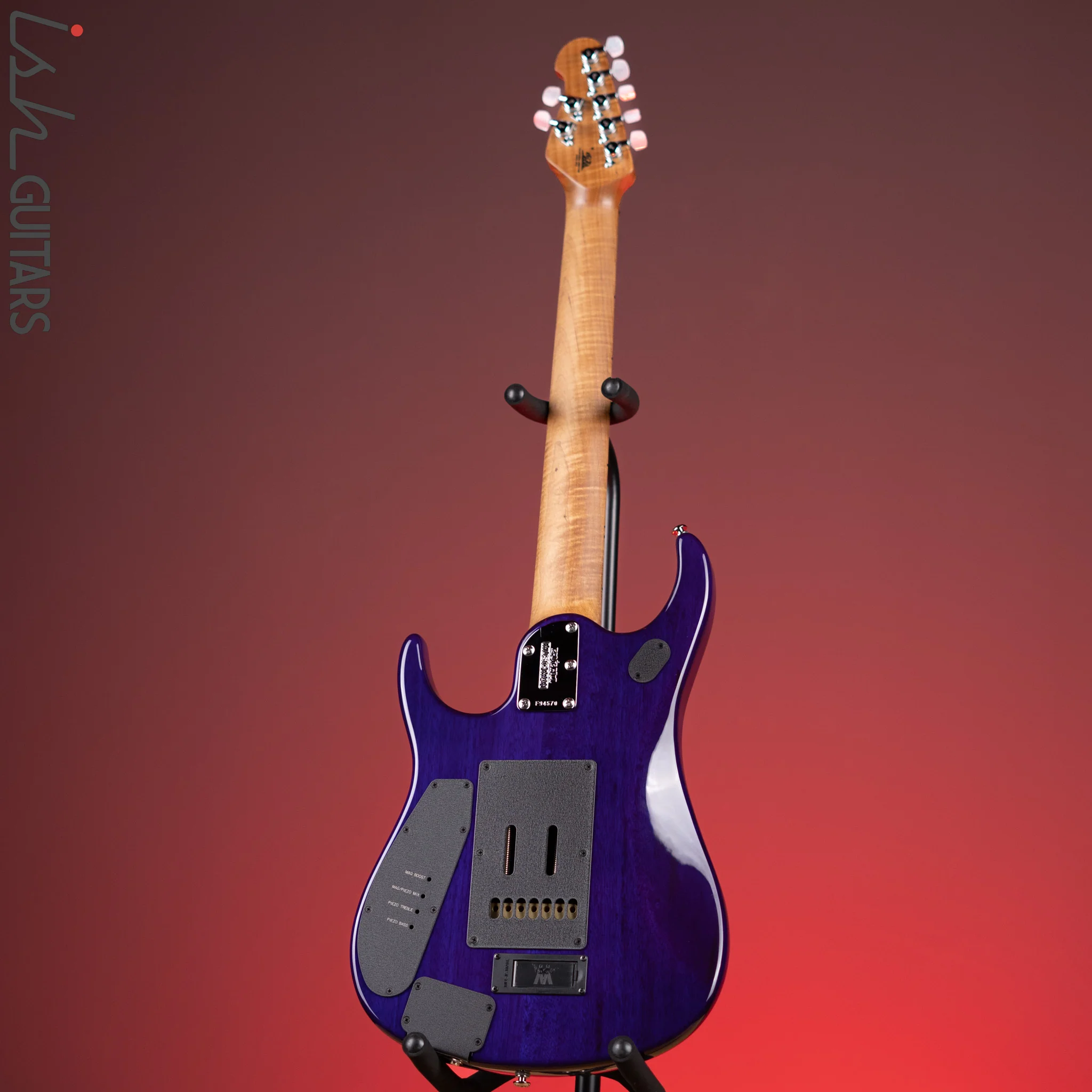 Ernie Ball Music Man John Petrucci JP15 7-String Purple Nebula - Image 8
