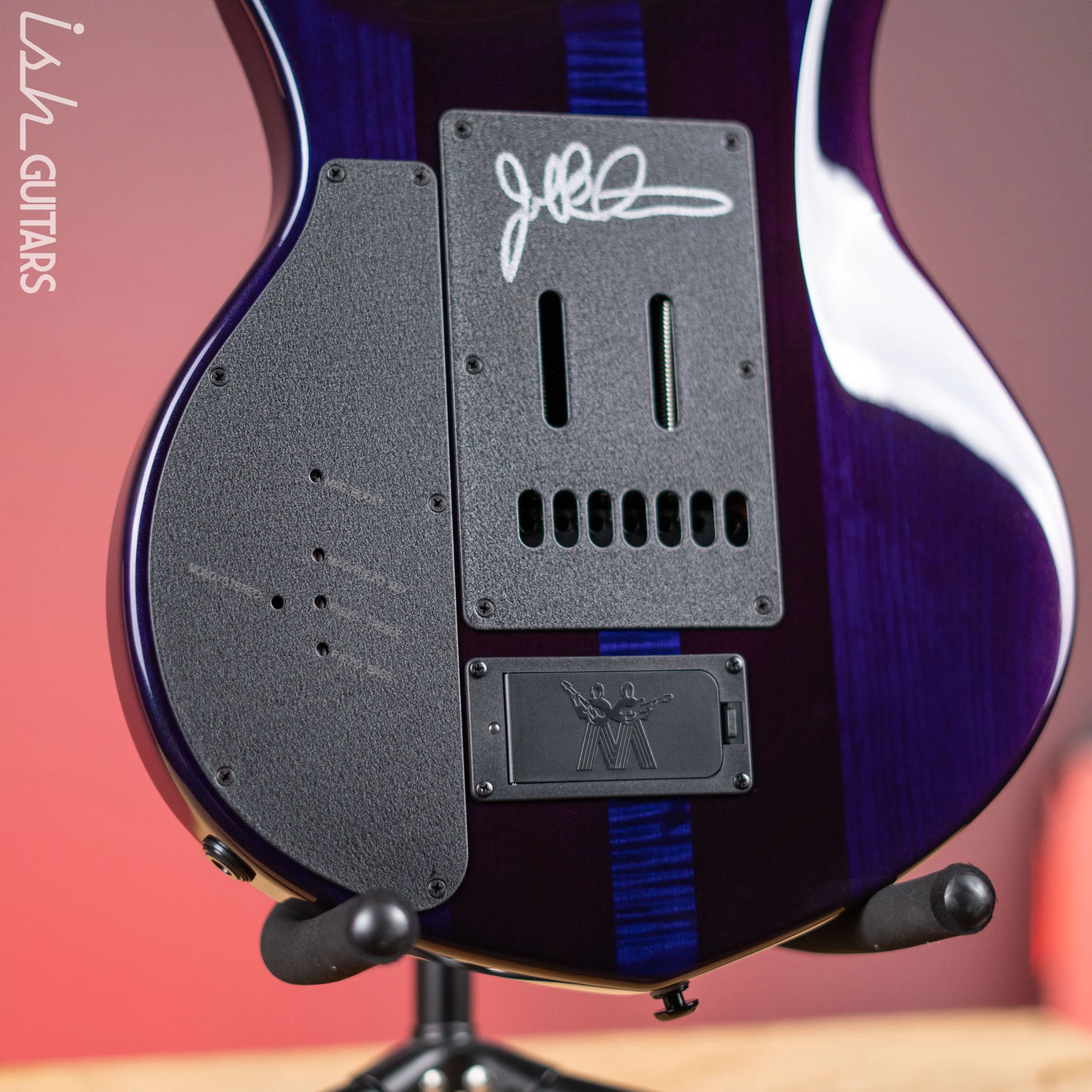 Ernie Ball Music Man John Petrucci Limited Edition Majesty 7 Crystal Amethyst - Image 10